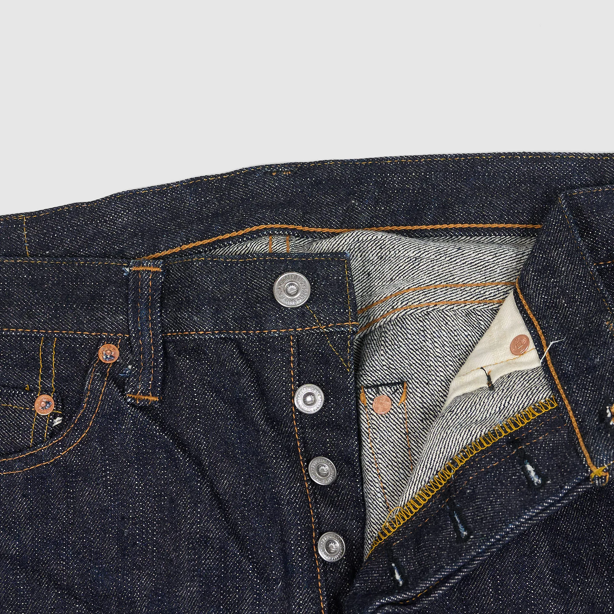 Samurai Jeans 5-Pocket 19oz Slim Straight Fit Selvage Jeans sold by DeeCee style product image thumbnail 5