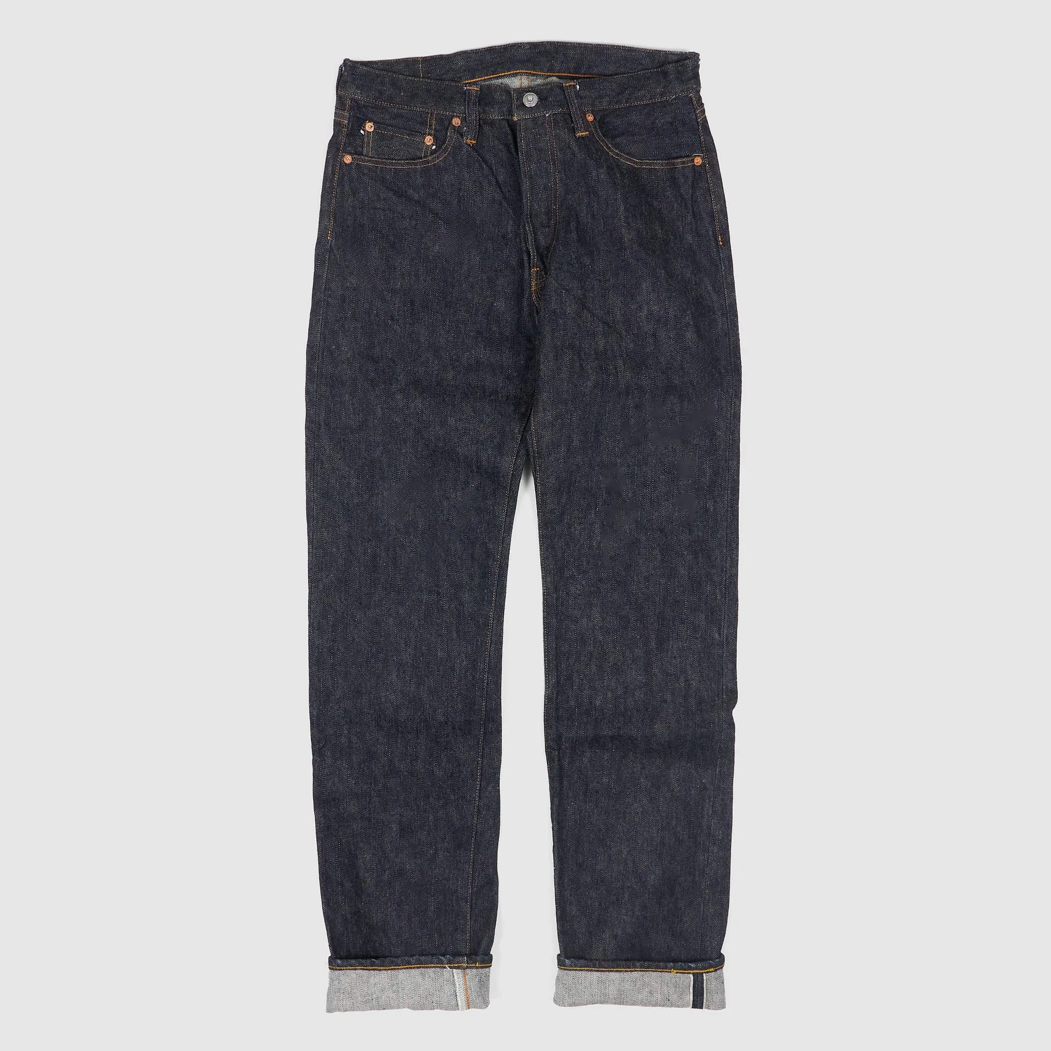 Samurai Jeans 5-Pocket 19oz Slim Straight Fit Selvage Jeans sold by DeeCee style