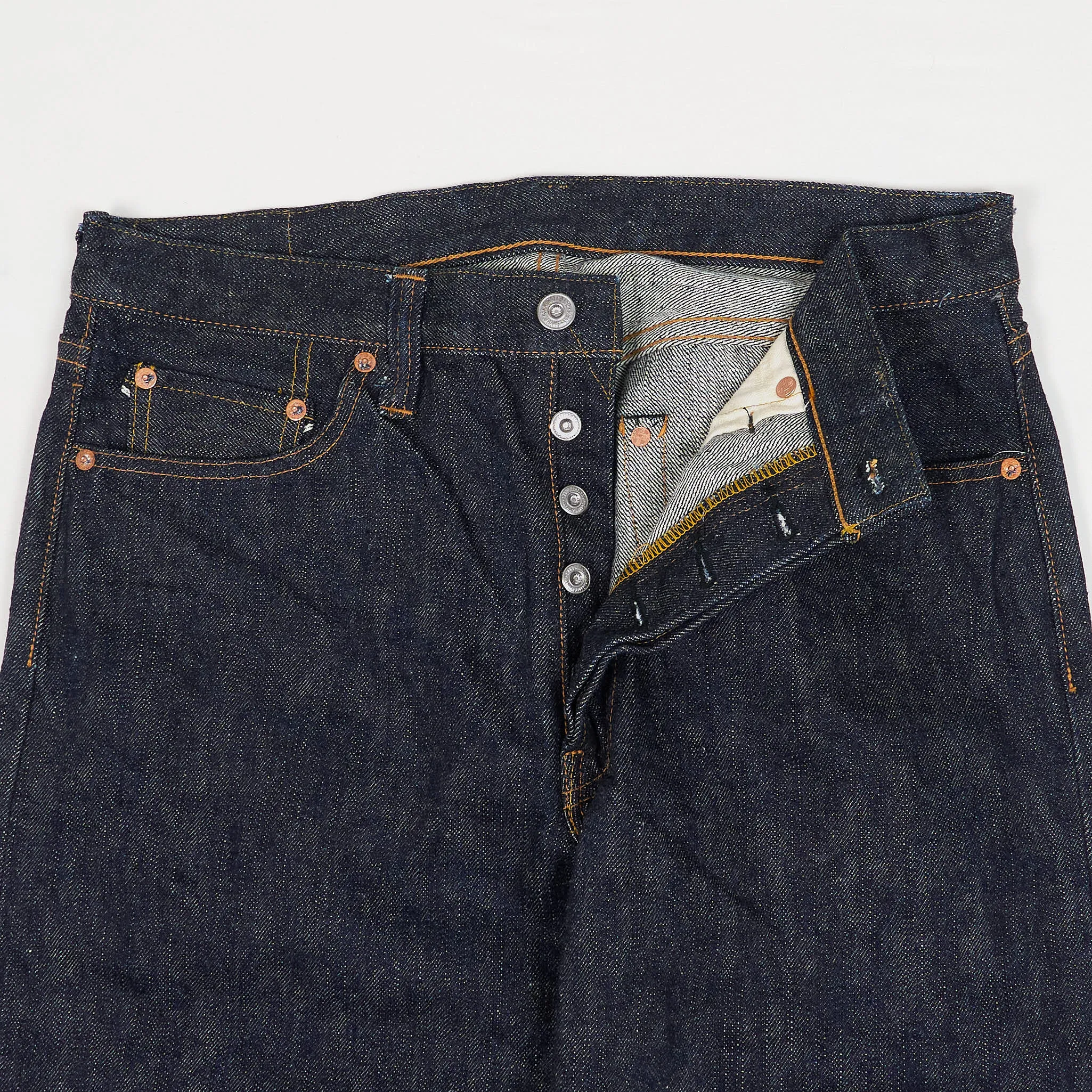 Samurai Jeans 5-Pocket 19oz Slim Straight Fit Selvage Jeans sold by DeeCee style product image thumbnail 4