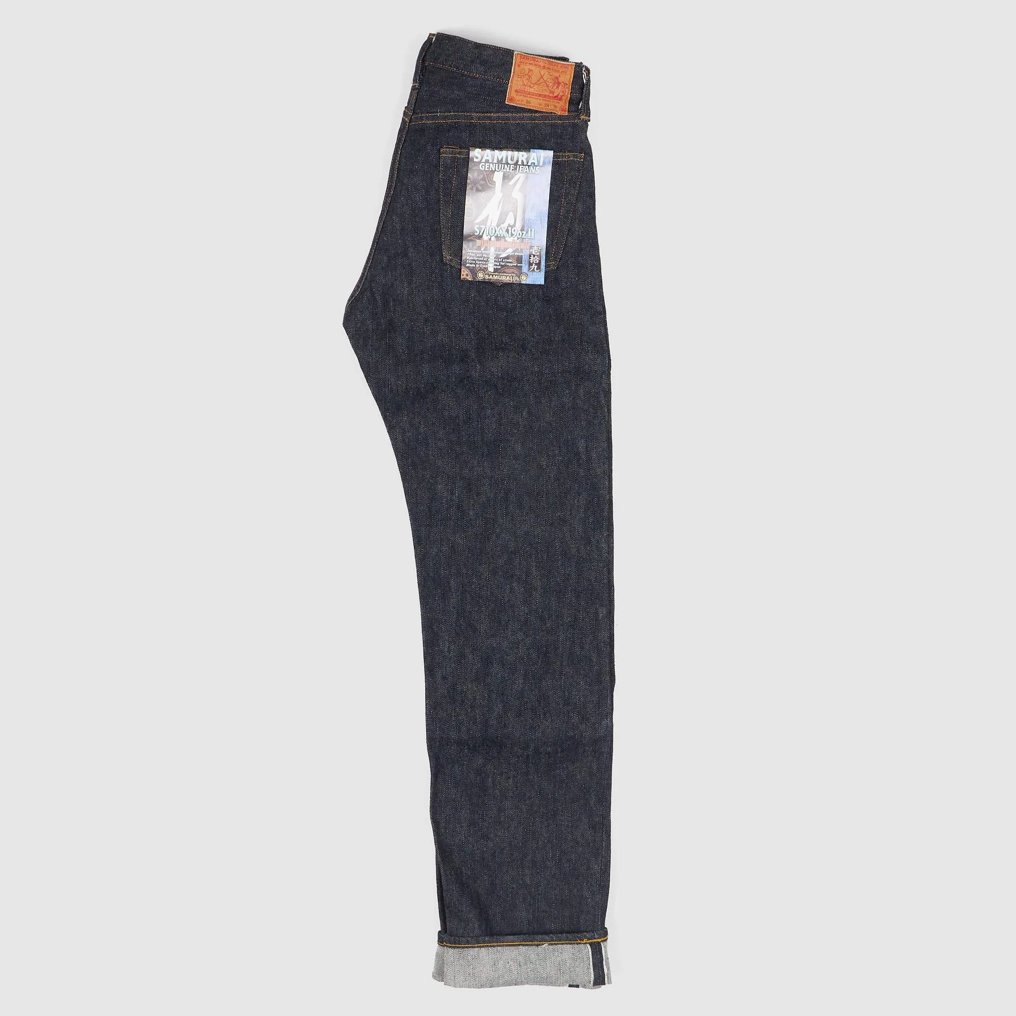 Samurai Jeans 5-Pocket 19oz Slim Straight Fit Selvage Jeans sold by DeeCee style product image thumbnail 3
