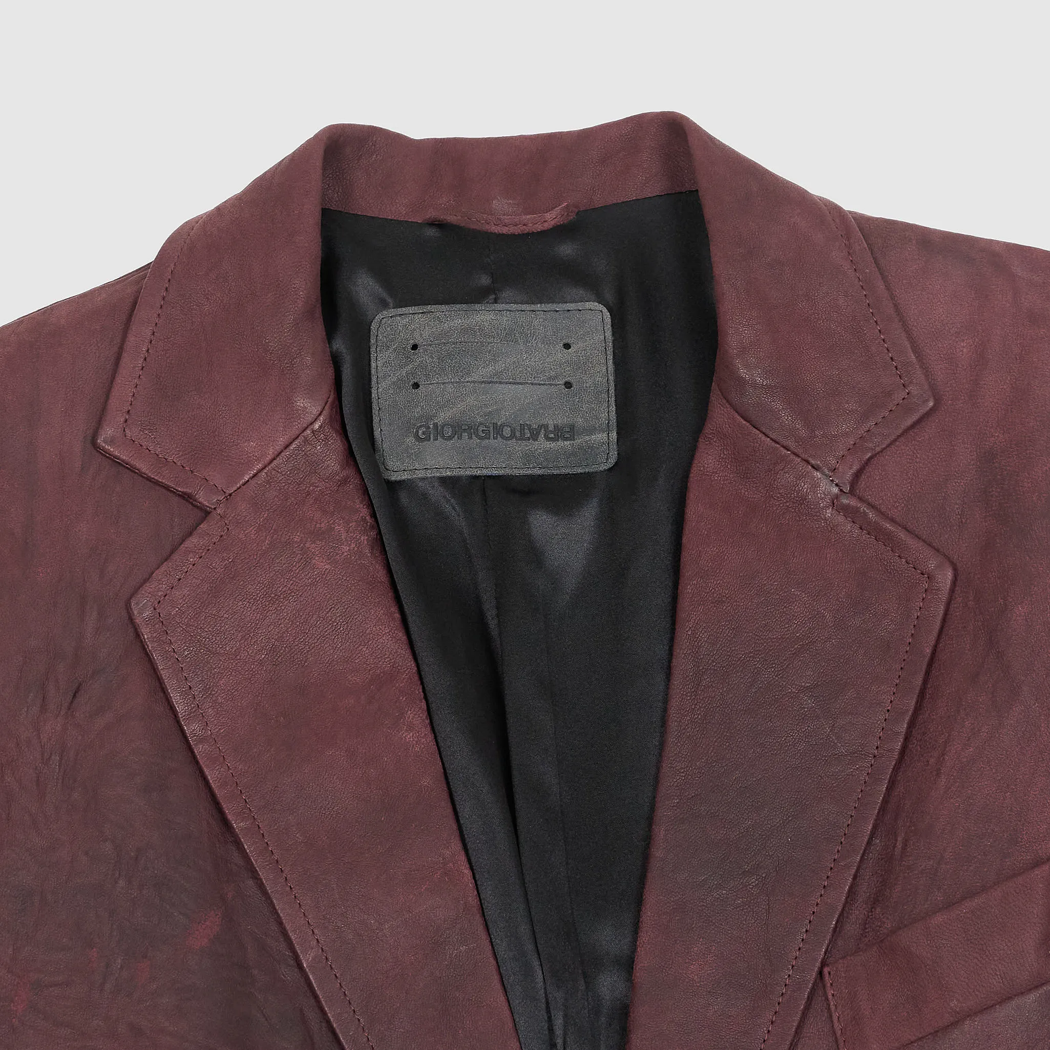 Giorgio Brato Lamb Leather Blazer sold by DeeCee style product image thumbnail 4