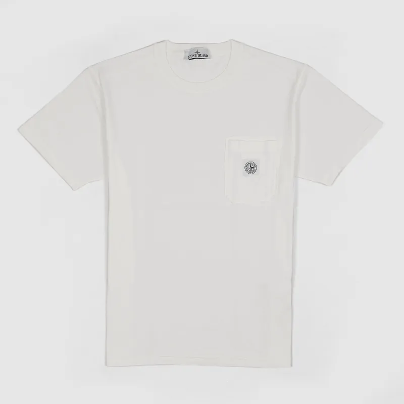 Stone Island Short Sleeve Pocket Front T-Shirt sold by DeeCee style
