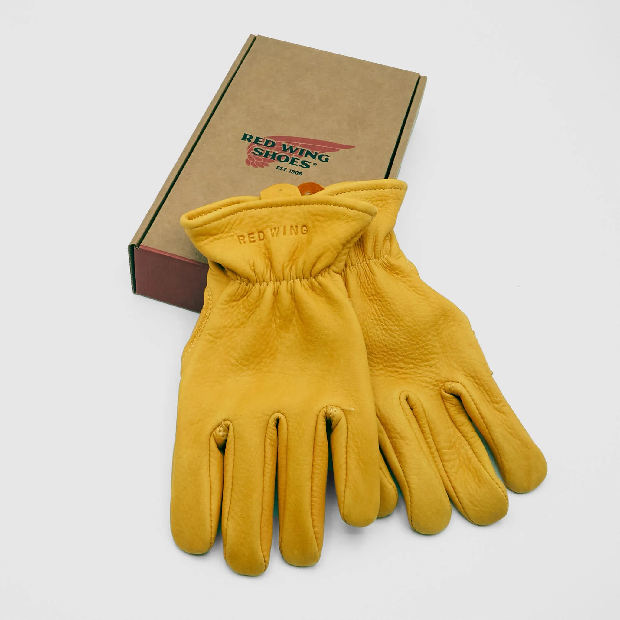 Red Wing Buckskin Leather Gloves Unlined sold by DeeCee style product image thumbnail 4