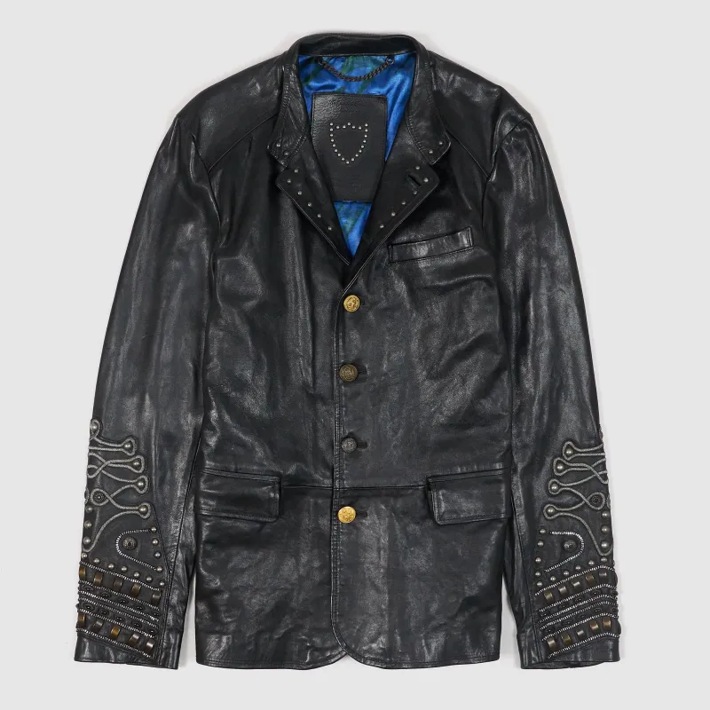 HTC Jimi Leather Jacket sold by DeeCee style
