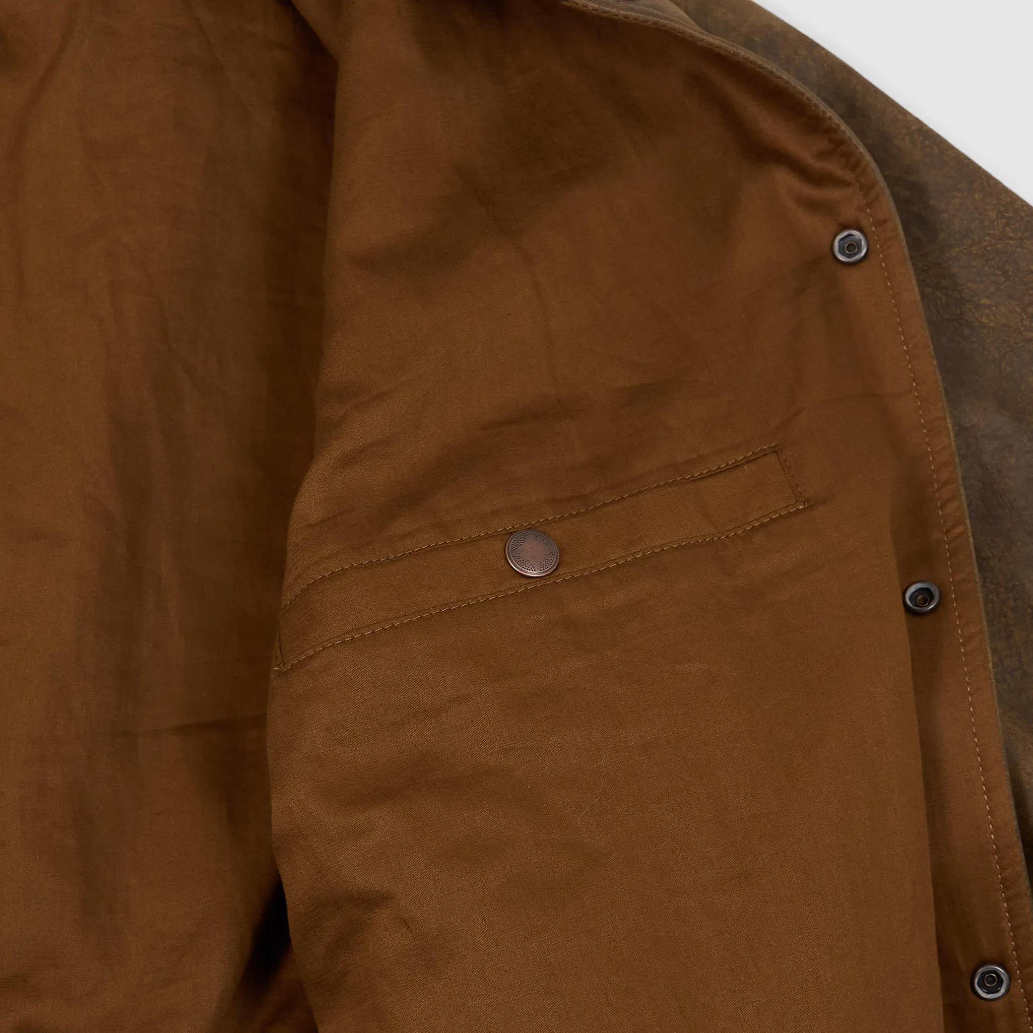 Double RL Vintage Treated Leather Bomber Jacket sold by DeeCee style product image thumbnail 5