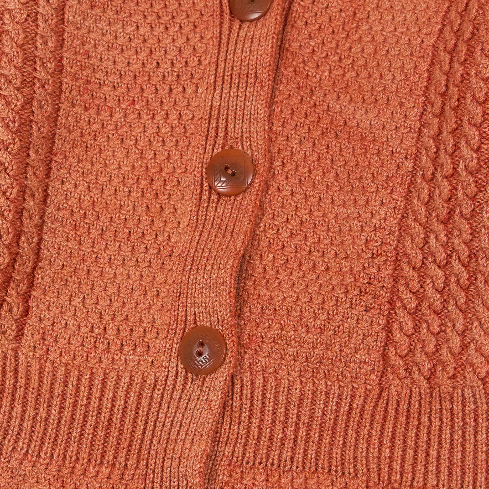 Double RL Ladies Cable Knitted Long Cardigan With Pockets sold by DeeCee style product image thumbnail 4