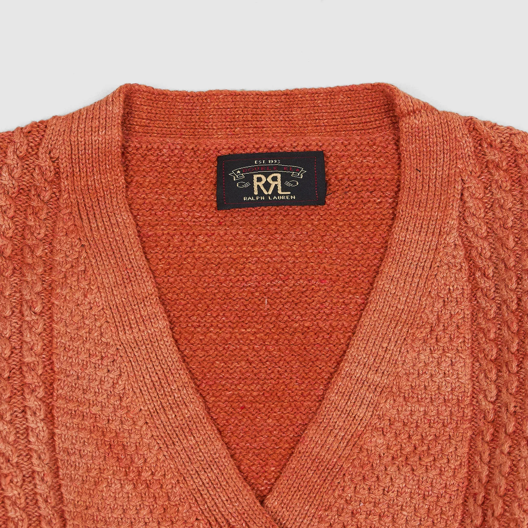 Double RL Ladies Cable Knitted Long Cardigan With Pockets sold by DeeCee style product image thumbnail 3