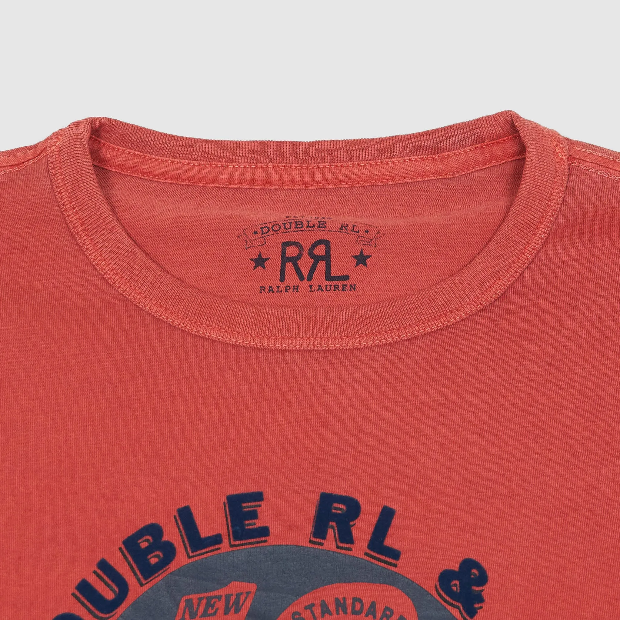Double RL Printed Crew Neck T-Shirt sold by DeeCee style product image thumbnail 3