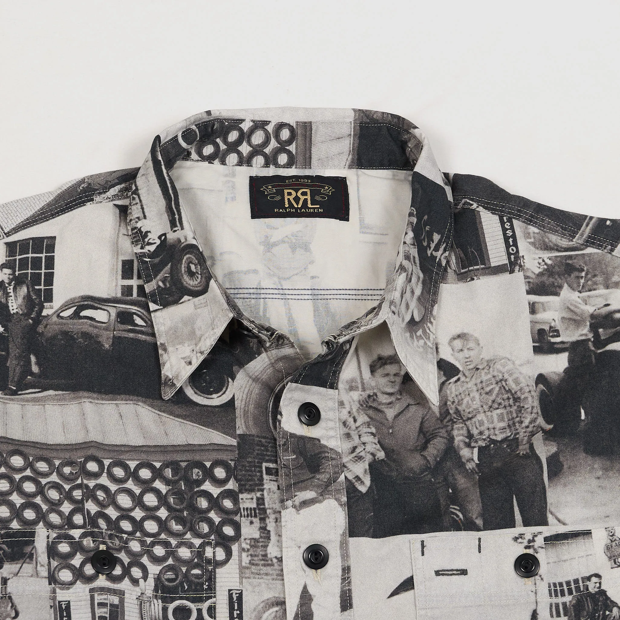 Double RL Short Sleeve Raceman Sport Shirt sold by DeeCee style product image thumbnail 3