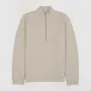 Sunspel Loopback Half Zip Sweater sold by DeeCee style