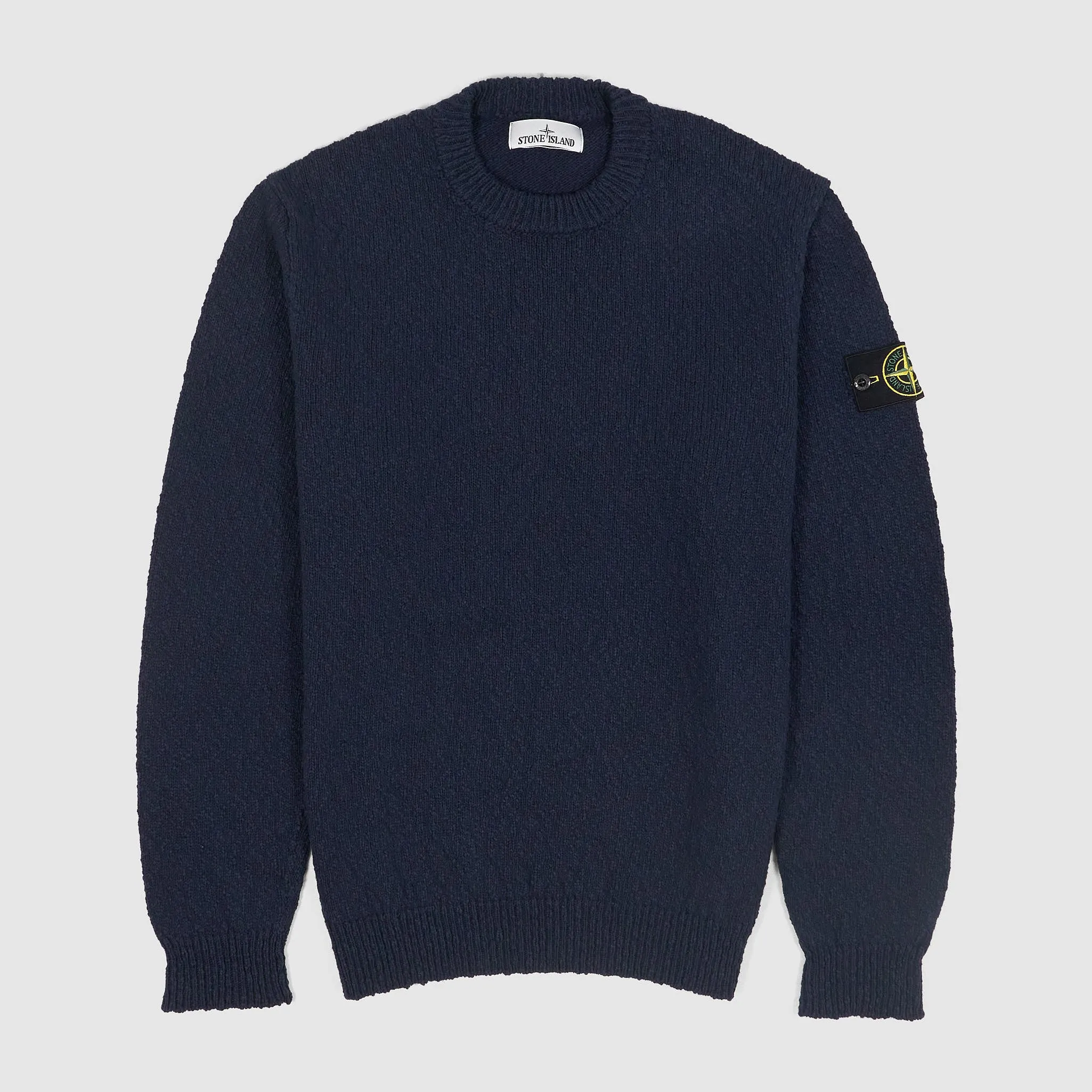 Stone Island Knitted Cotton Linen Pullover sold by DeeCee style