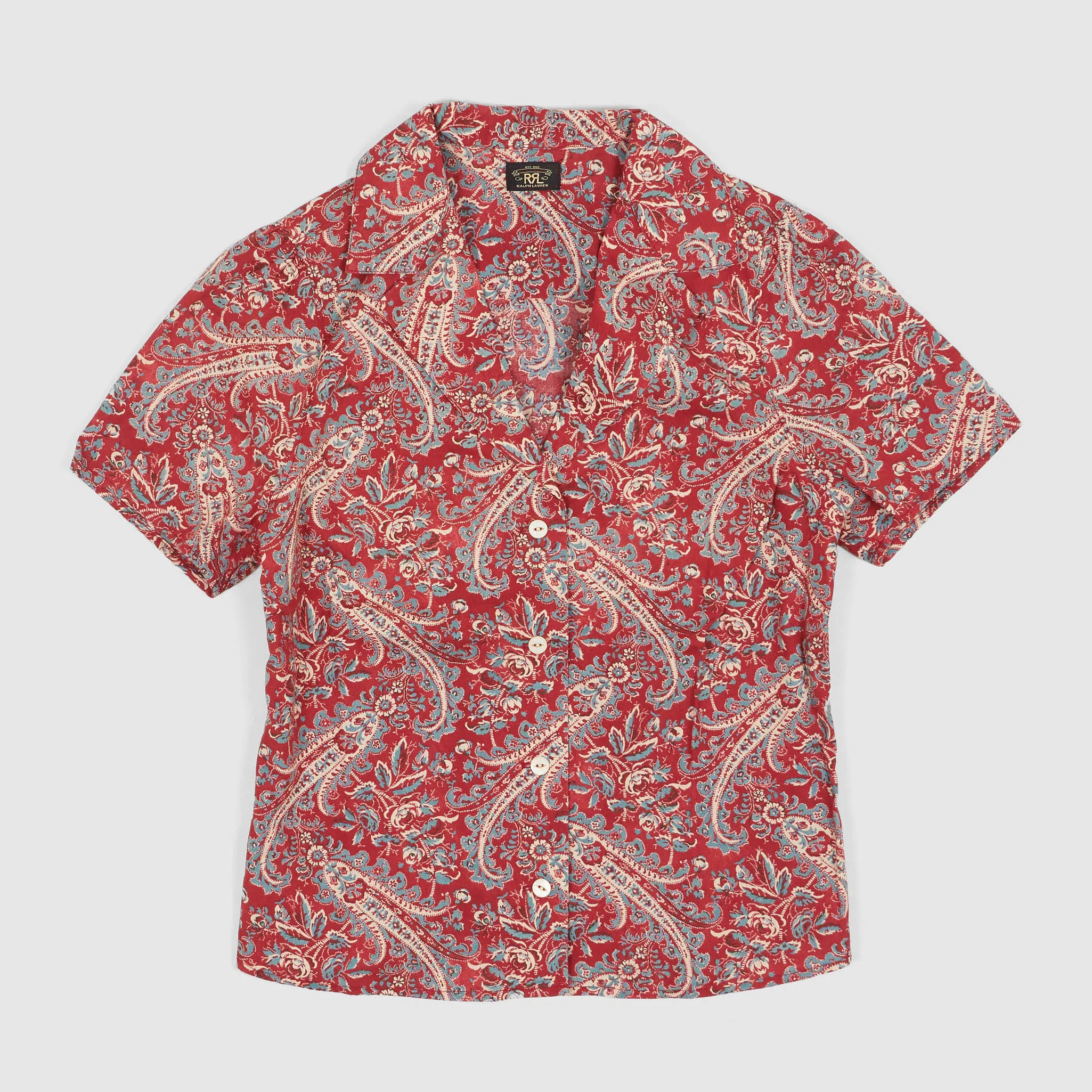 Double RL Ladies Jenny Short Sleeve Shirt sold by DeeCee style