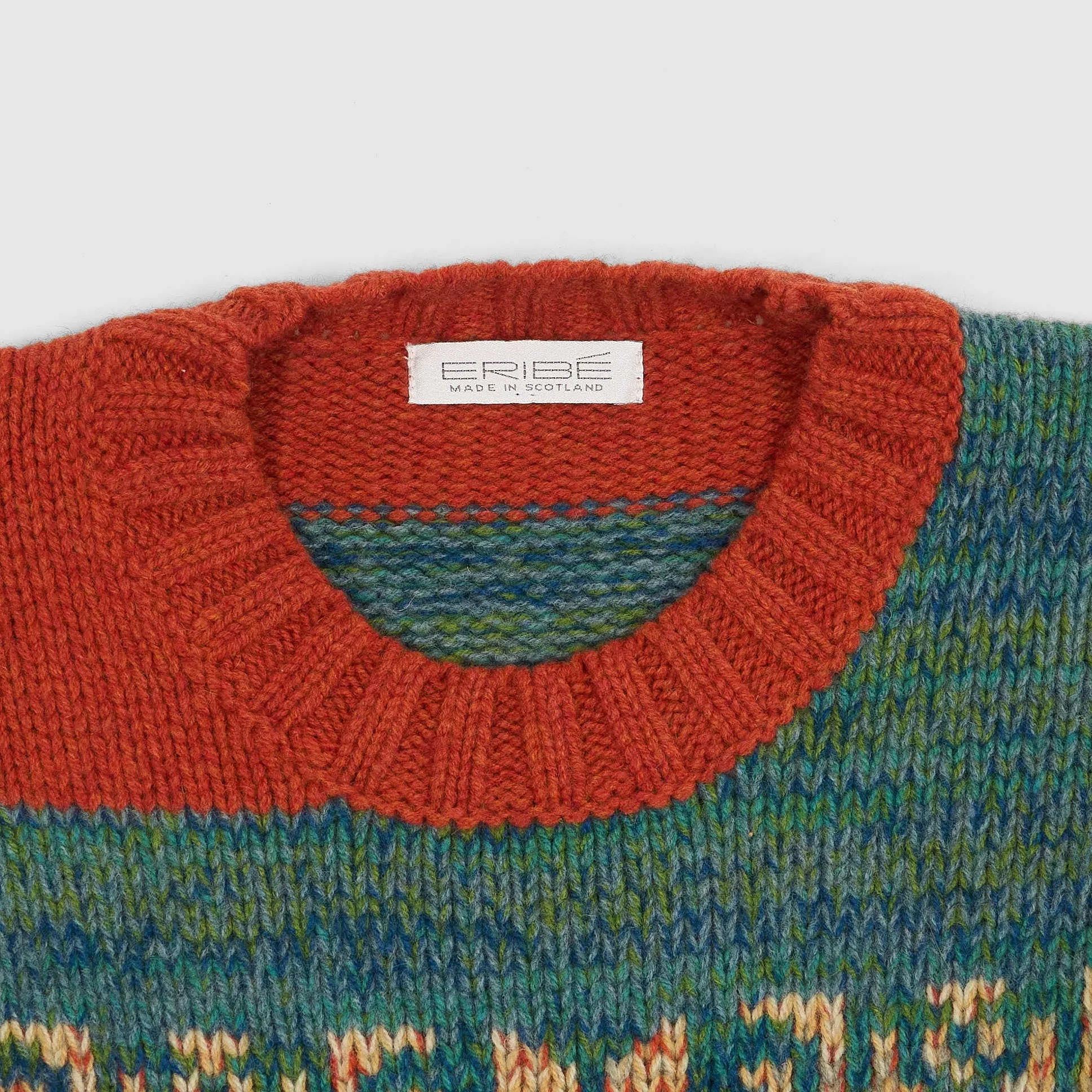 Eribé Knitwear Crew-Neck Patterned Knitted Pullover sold by DeeCee style product image thumbnail 3