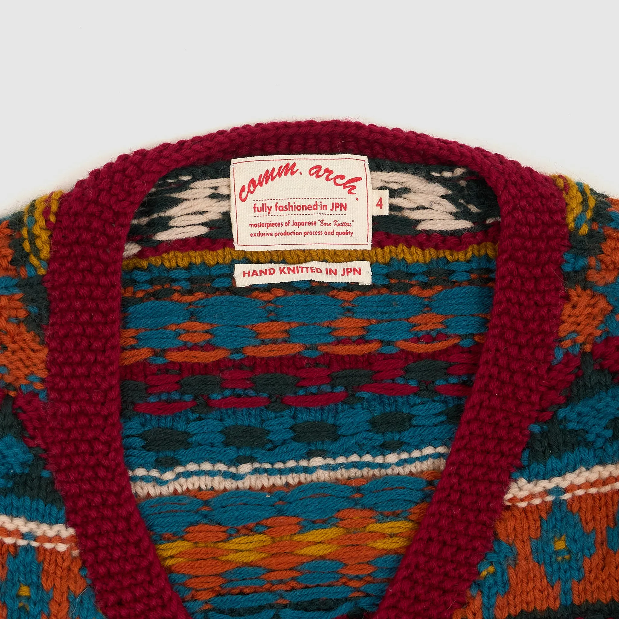 Comm Arch Hand Knitted Cardigan sold by DeeCee style product image thumbnail 4