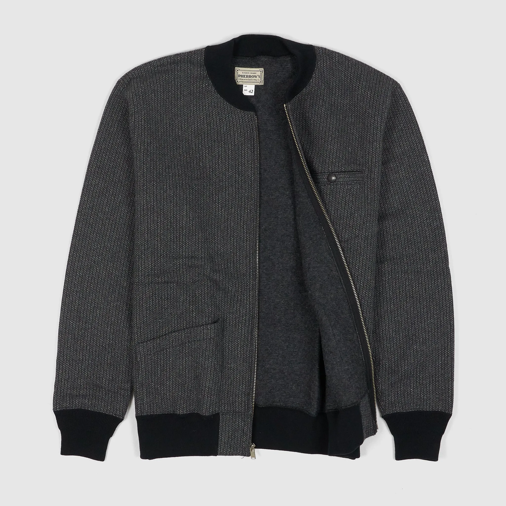 Pherrow's Browns Cardigan Jacket sold by DeeCee style product image thumbnail 2