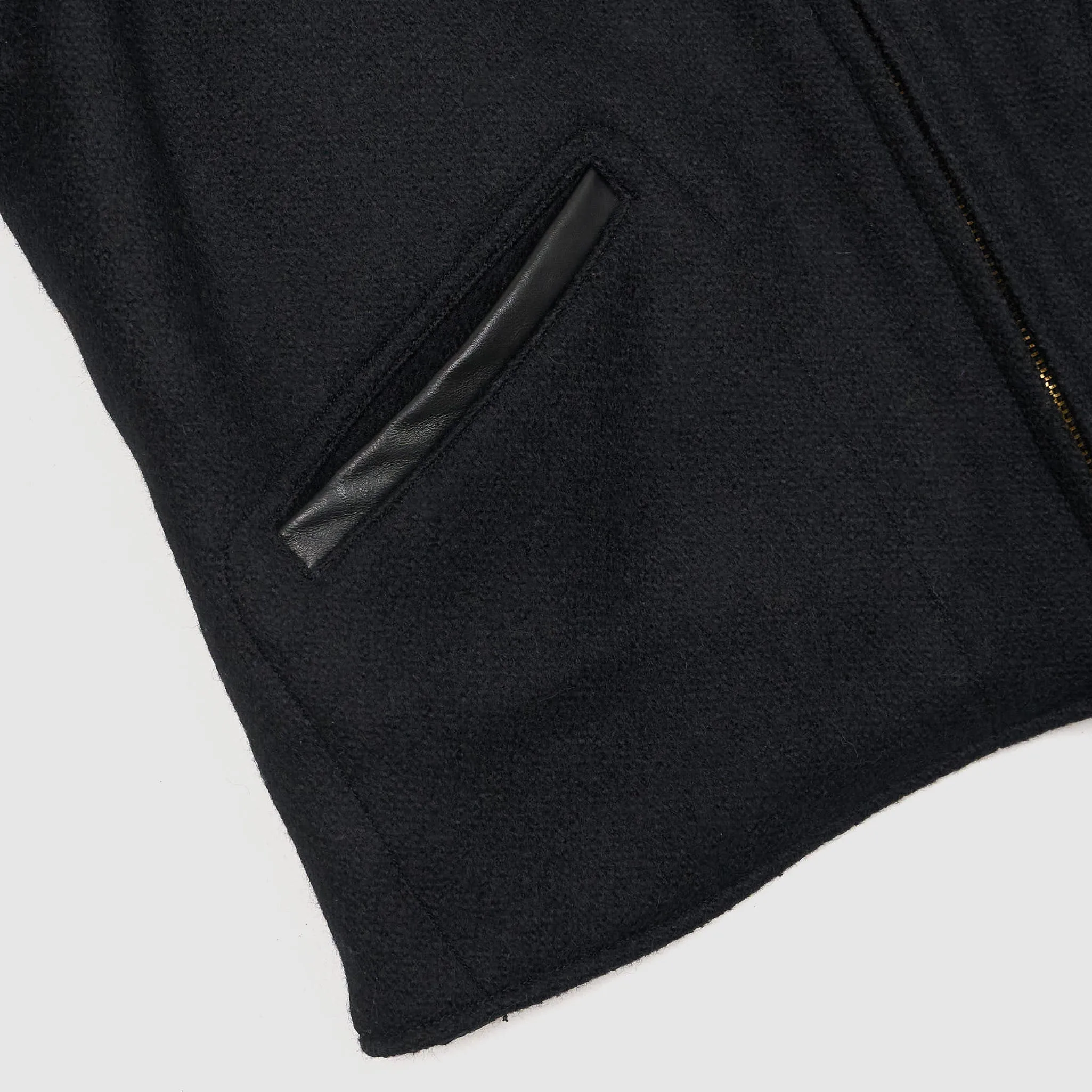 Sugar Cane Melton Wool Jacket sold by DeeCee style product image thumbnail 5