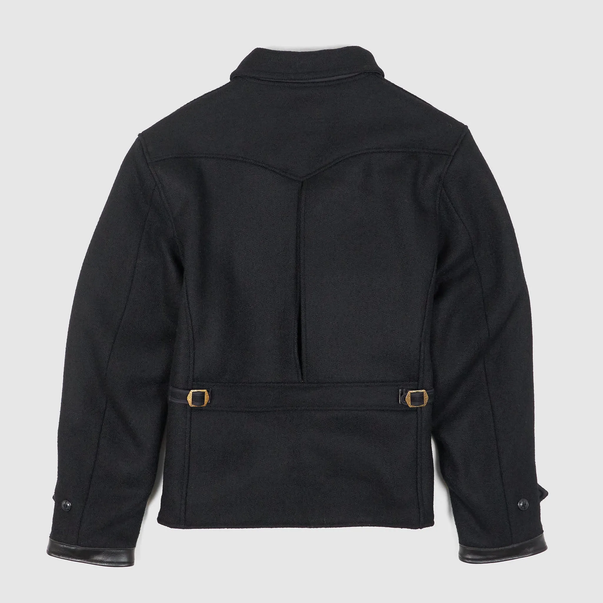 Sugar Cane Melton Wool Jacket sold by DeeCee style product image thumbnail 3