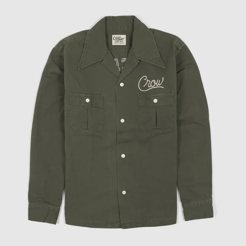Old Crow Speed Shop by Glad Hand & Co. Work Shirt sold by DeeCee style