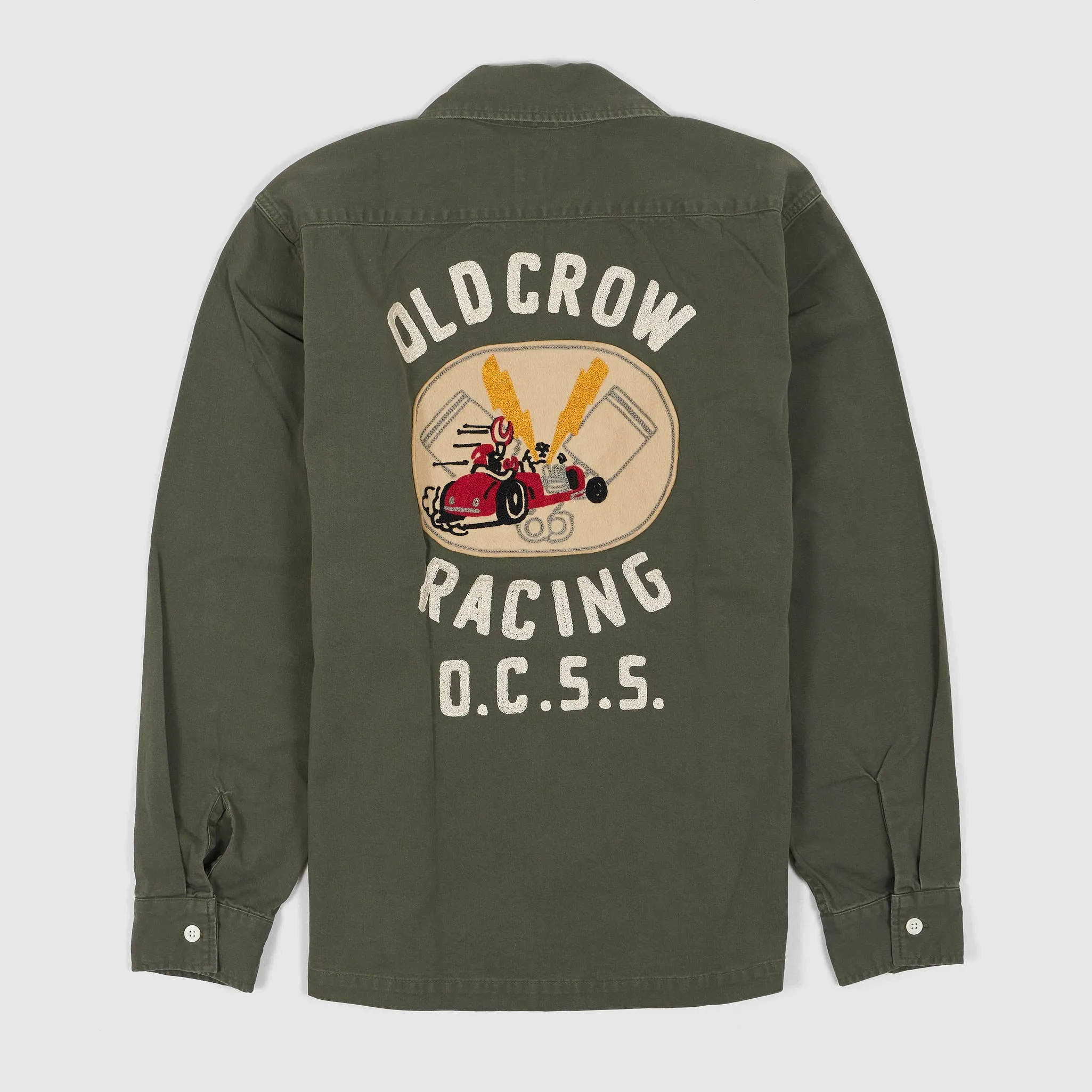 Old Crow Speed Shop by Glad Hand & Co. Work Shirt sold by DeeCee style product image thumbnail 2