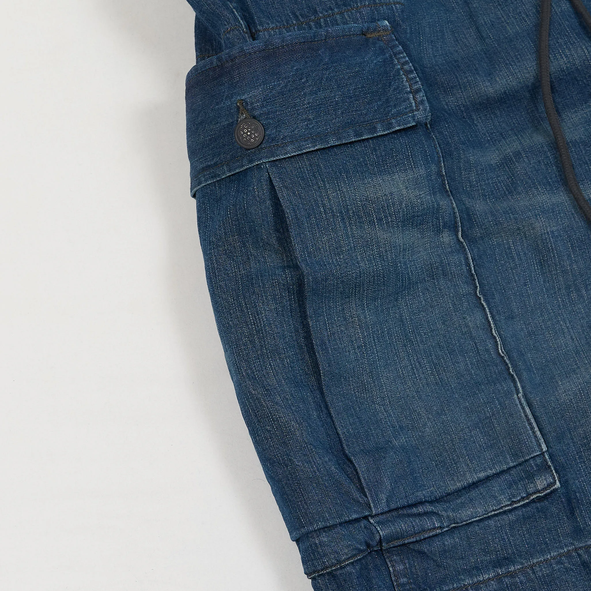 Double RL Infantry Denim Cargo Bermuda Shorts sold by DeeCee style product image thumbnail 5