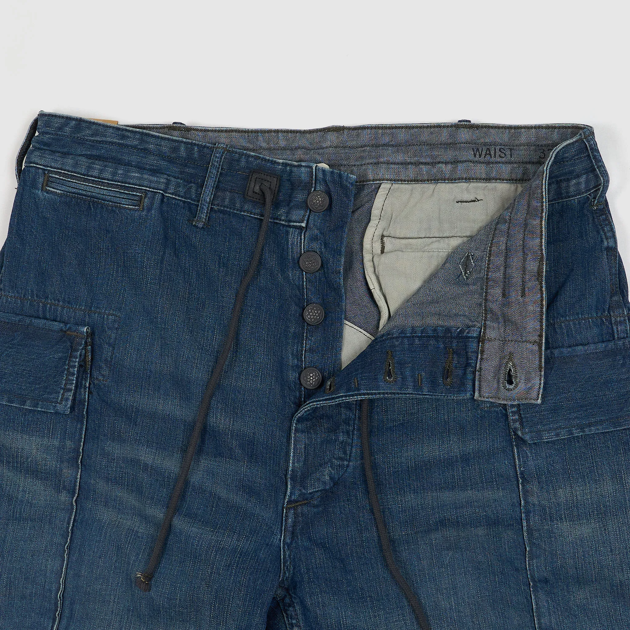 Double RL Infantry Denim Cargo Bermuda Shorts sold by DeeCee style product image thumbnail 3