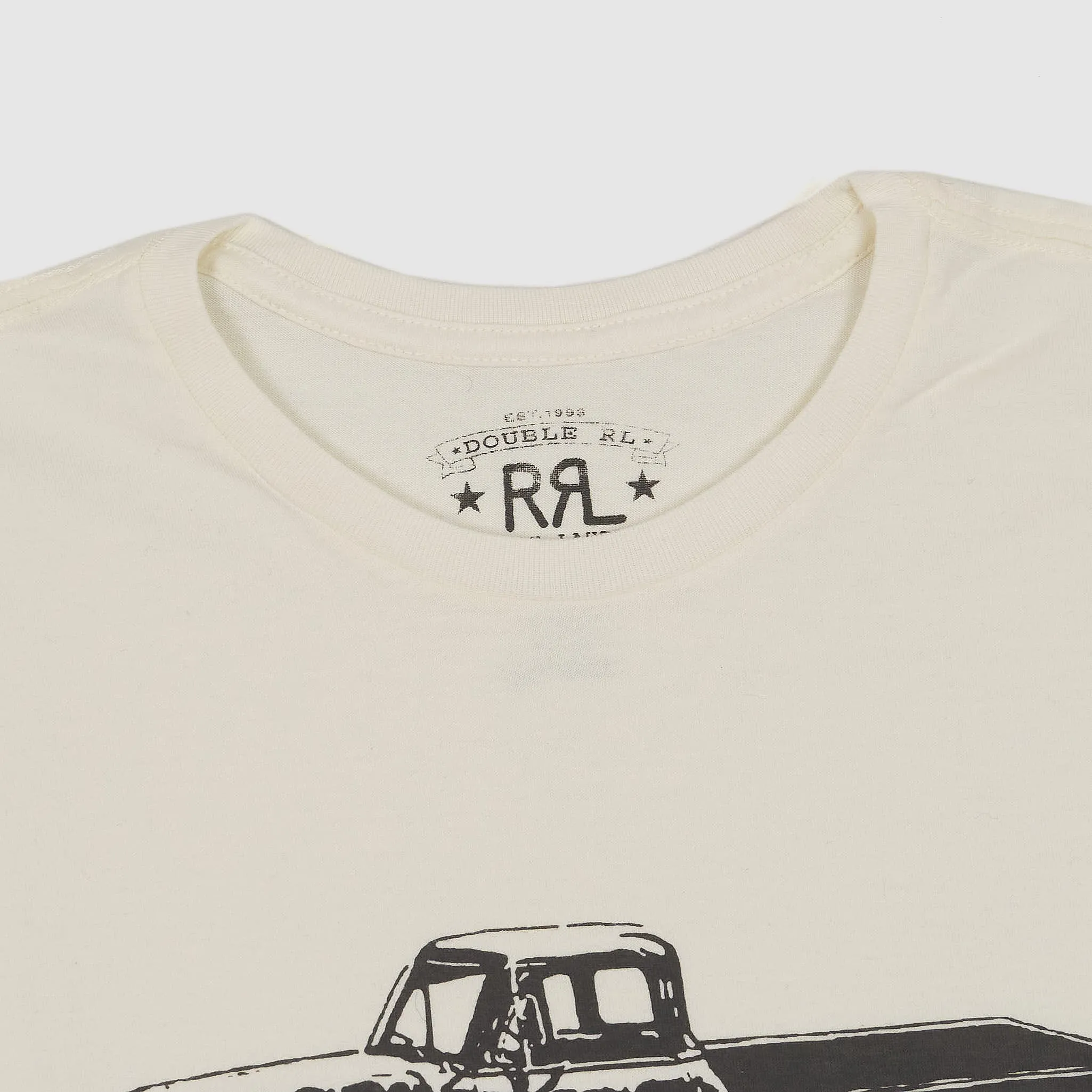Double RL Graphic Truck Crew Neck T-Shirt sold by DeeCee style product image thumbnail 3