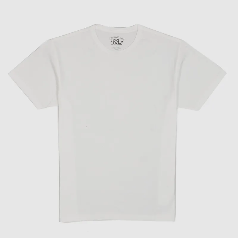 Double RL Garment Dyed Classic Plain Crew Neck T-Shirt sold by DeeCee style