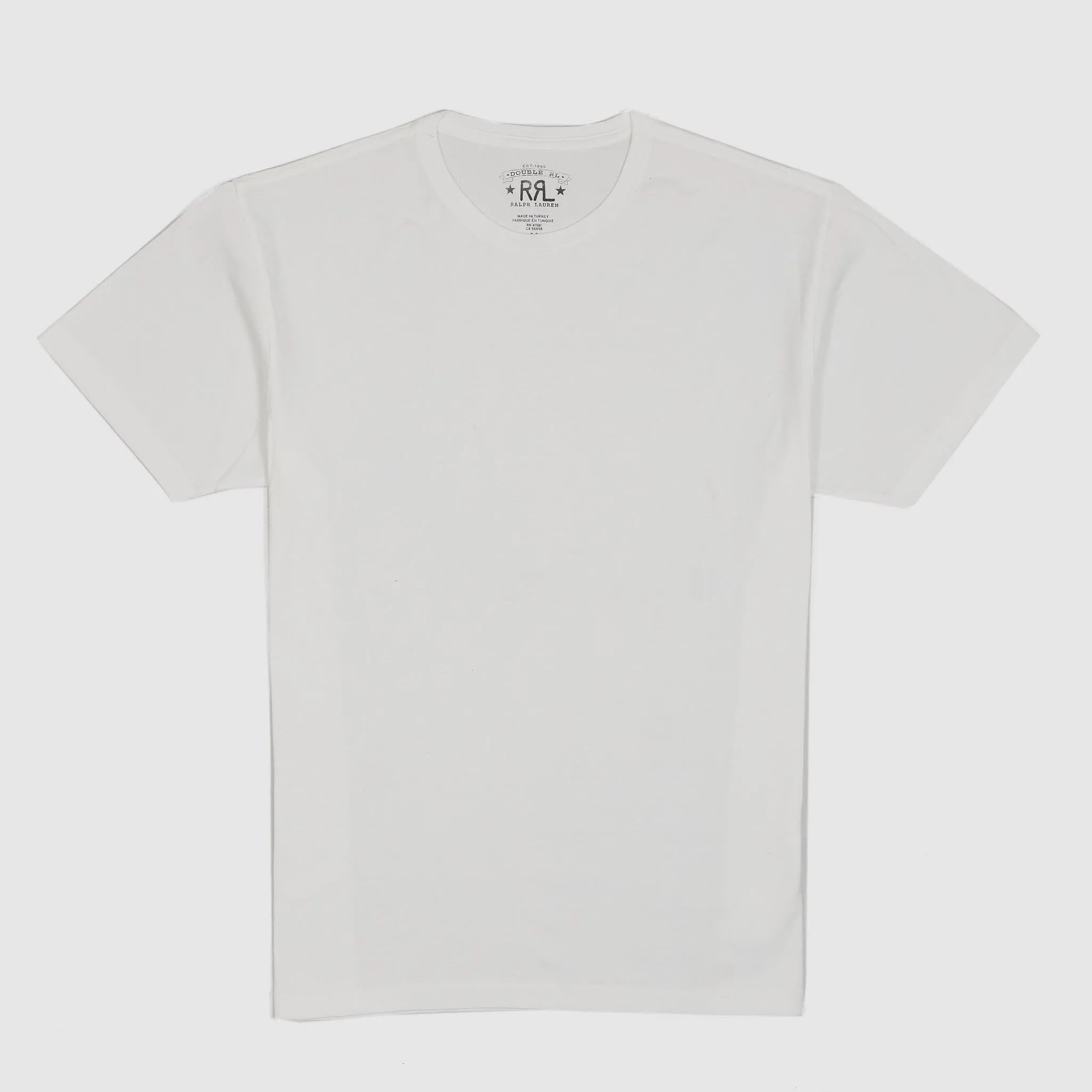 Double RL Garment Dyed Classic Plain Crew Neck T-Shirt sold by DeeCee style