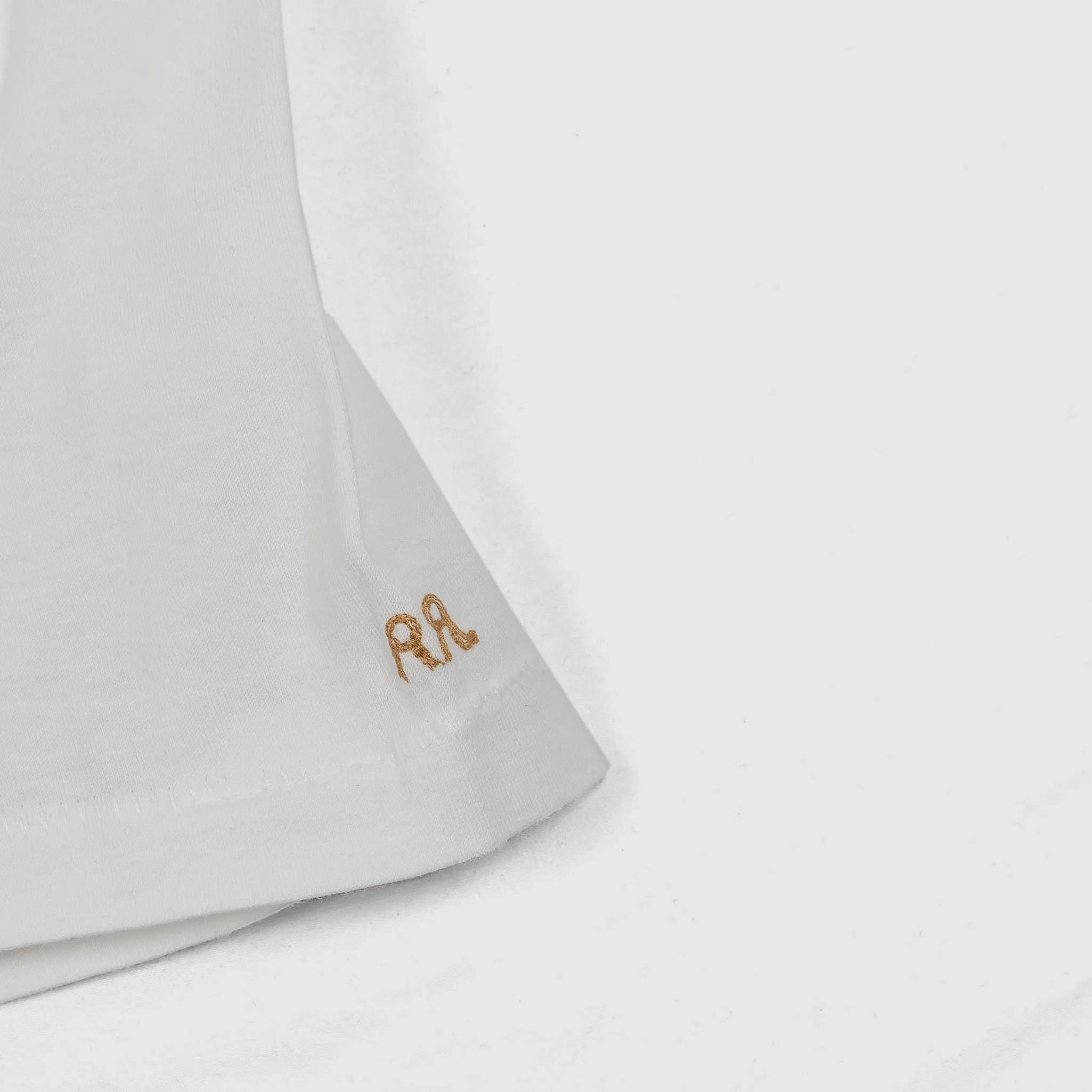 Double RL Garment Dyed Classic Plain Crew Neck T-Shirt sold by DeeCee style product image thumbnail 3