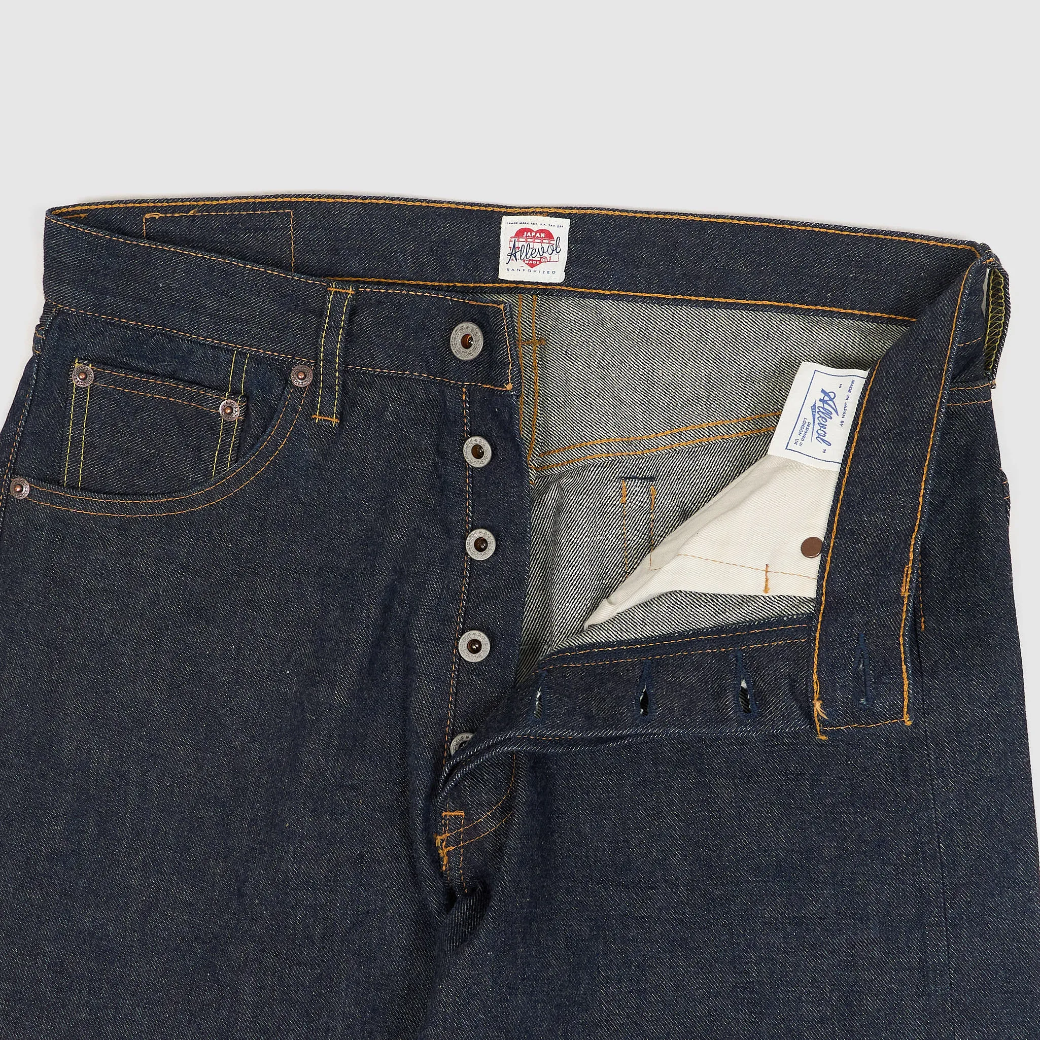 Allevol 5-Pocket Straight Leg Selvage 5 Pocket Jeans sold by DeeCee style product image thumbnail 4