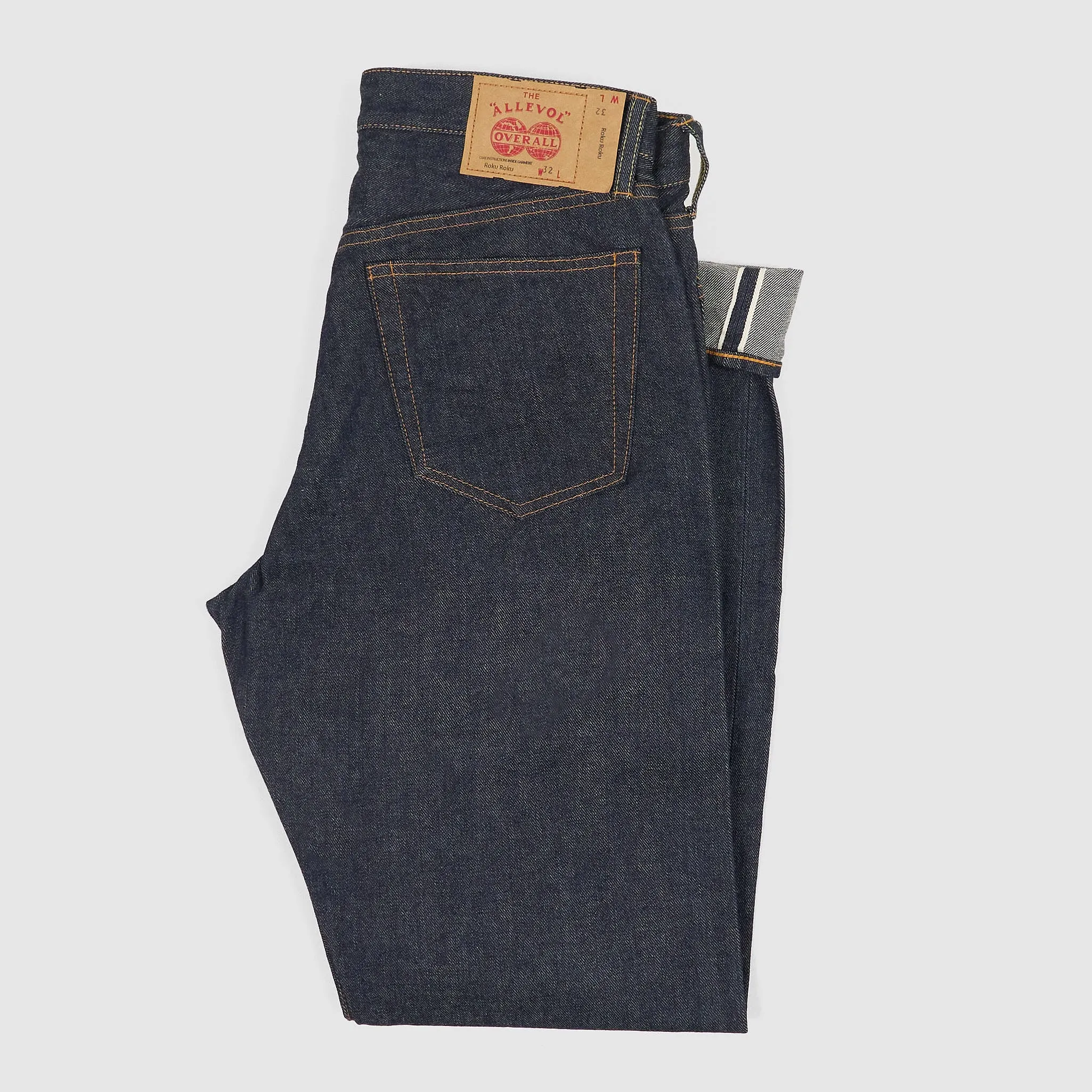 Allevol 5-Pocket Straight Leg Selvage 5 Pocket Jeans sold by DeeCee style product image thumbnail 2