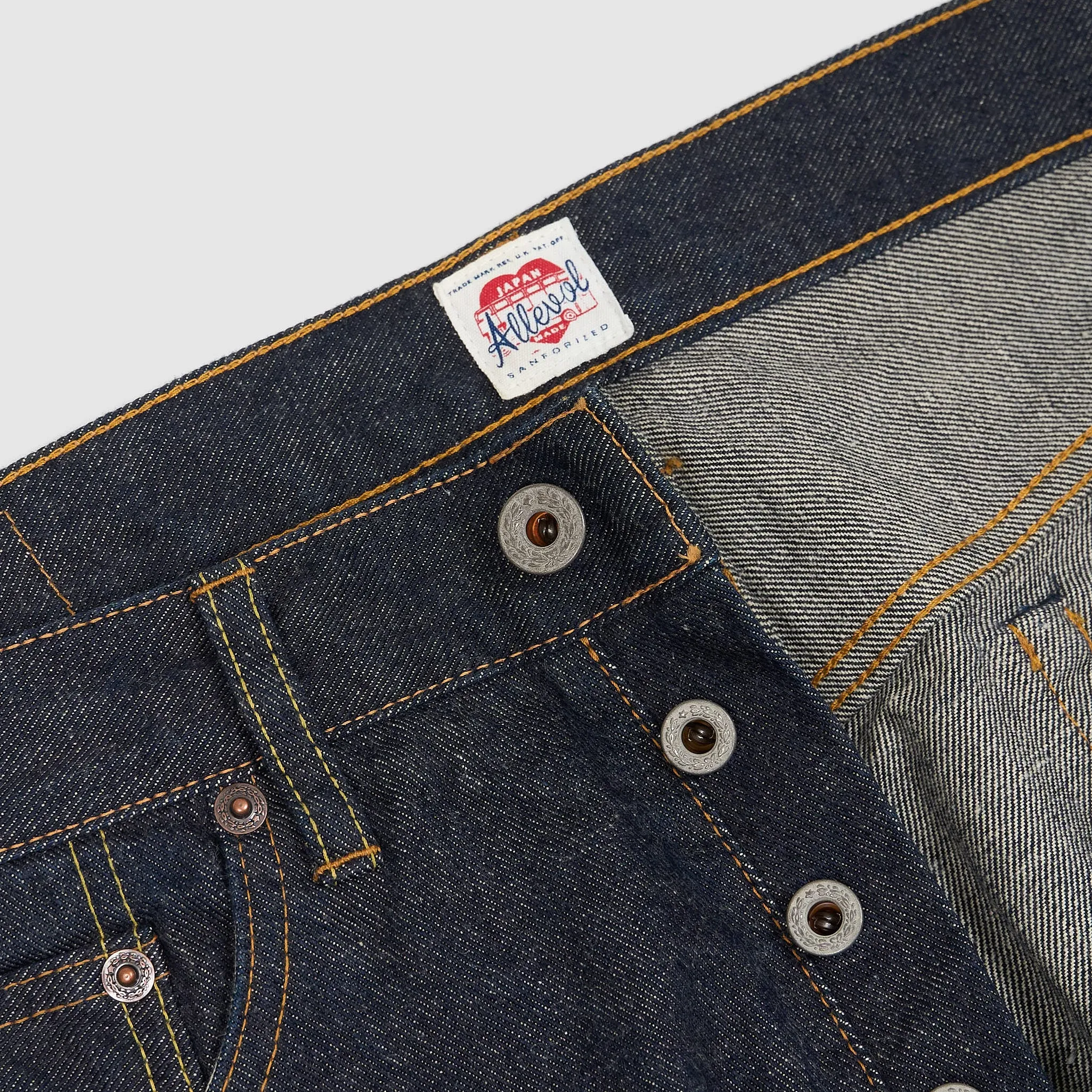 Allevol 5-Pocket Straight Leg Selvage 5 Pocket Jeans sold by DeeCee style product image thumbnail 5