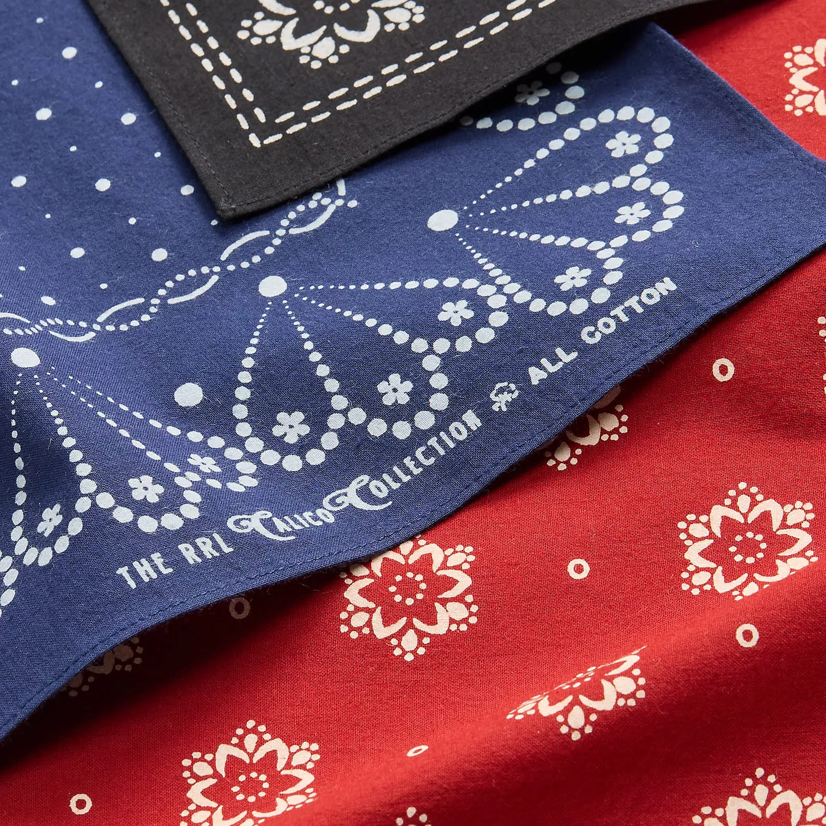 Double RL Indigo Bandanas Packt in Three Piece Set sold by DeeCee style product image thumbnail 4