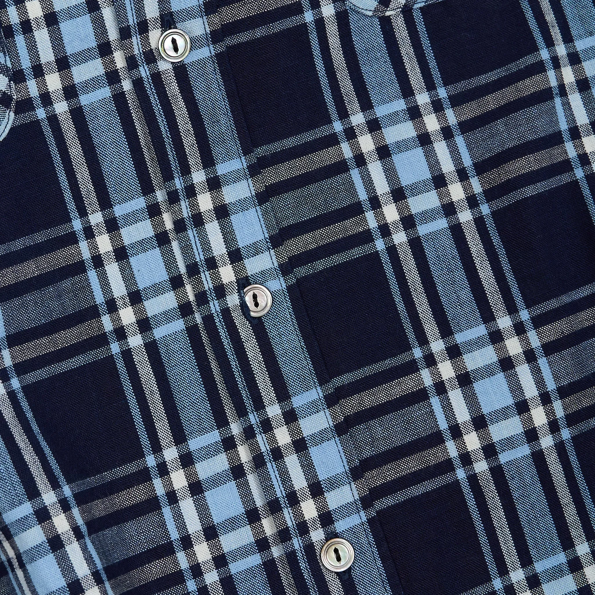 Sugar Cane Plaid Work Shirt sold by DeeCee style product image thumbnail 4