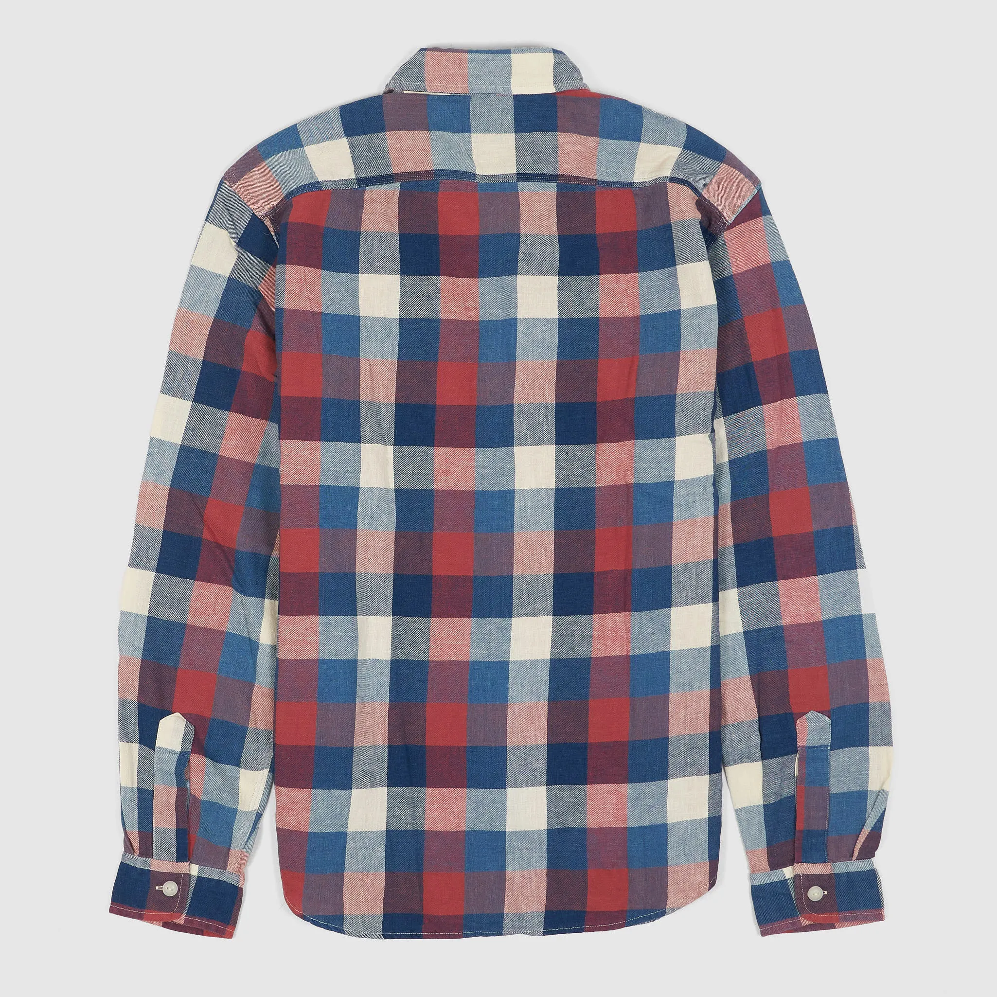 Double RL Multicolor Plaid Long Sleeve Work Shirt sold by DeeCee style product image thumbnail 2