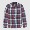 Double RL Multicolor Plaid Long Sleeve Work Shirt sold by DeeCee style