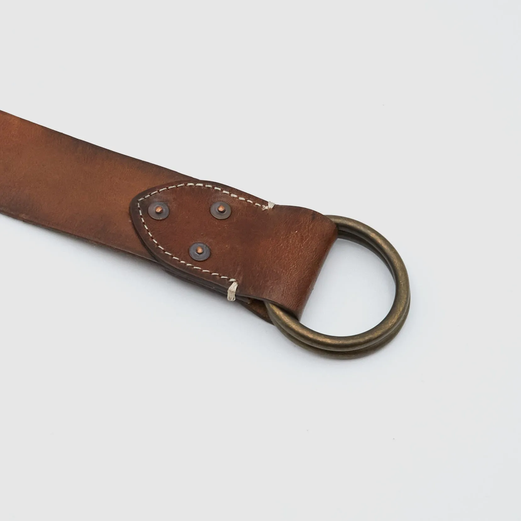 Double RL LeatherDouble- O- Ring Belt sold by DeeCee style product image thumbnail 3