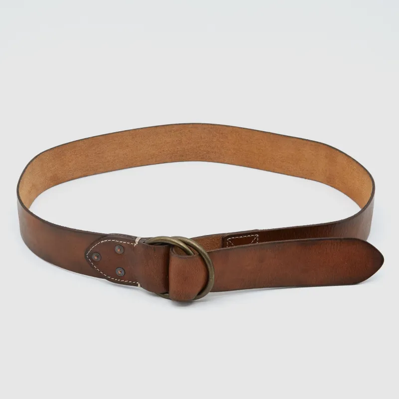 Double RL LeatherDouble- O- Ring Belt sold by DeeCee style
