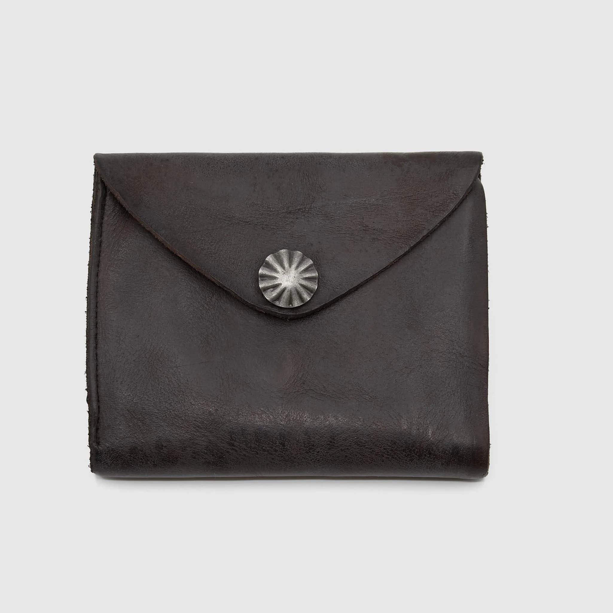 Double RL Leather Concho Wallet sold by DeeCee style