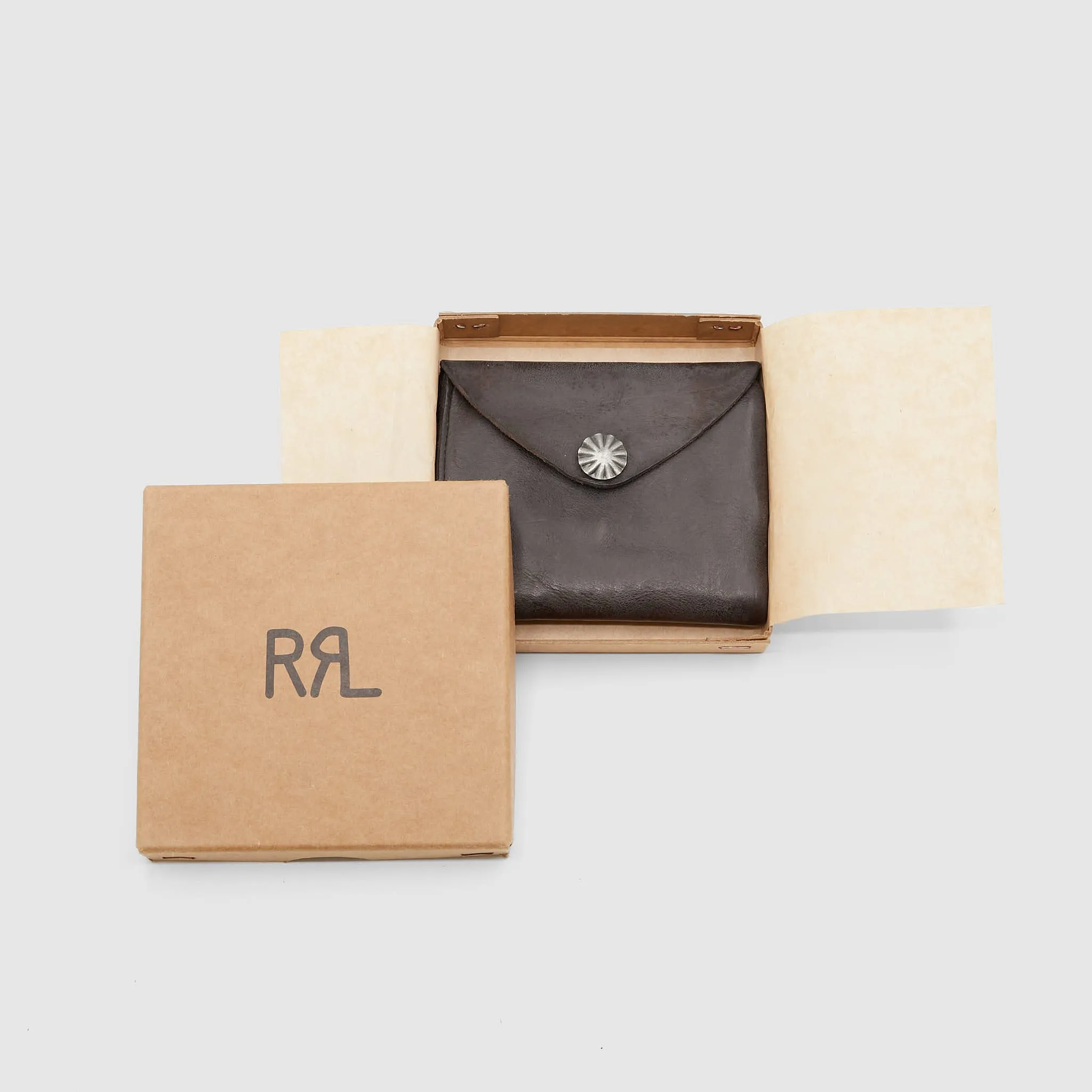 Double RL Leather Concho Wallet sold by DeeCee style product image thumbnail 3