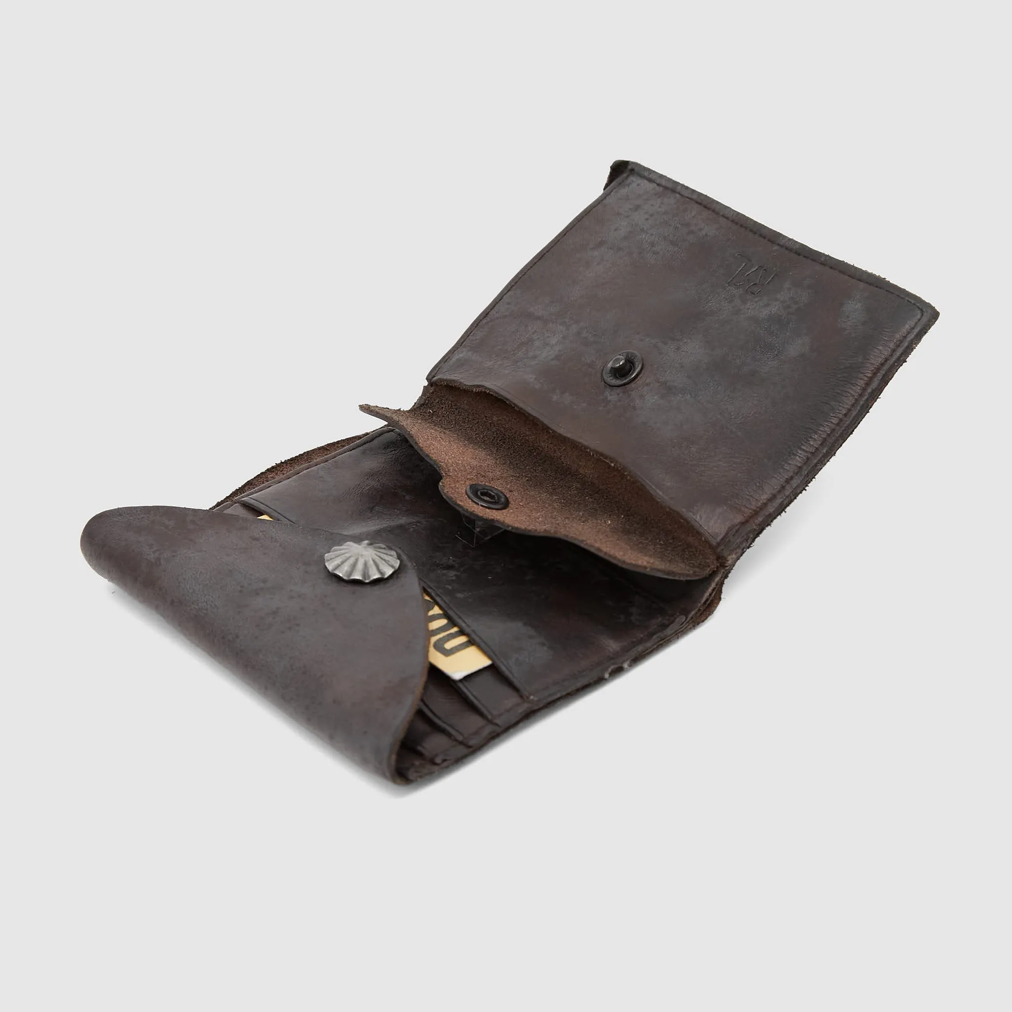 Double RL Leather Concho Wallet sold by DeeCee style product image thumbnail 2