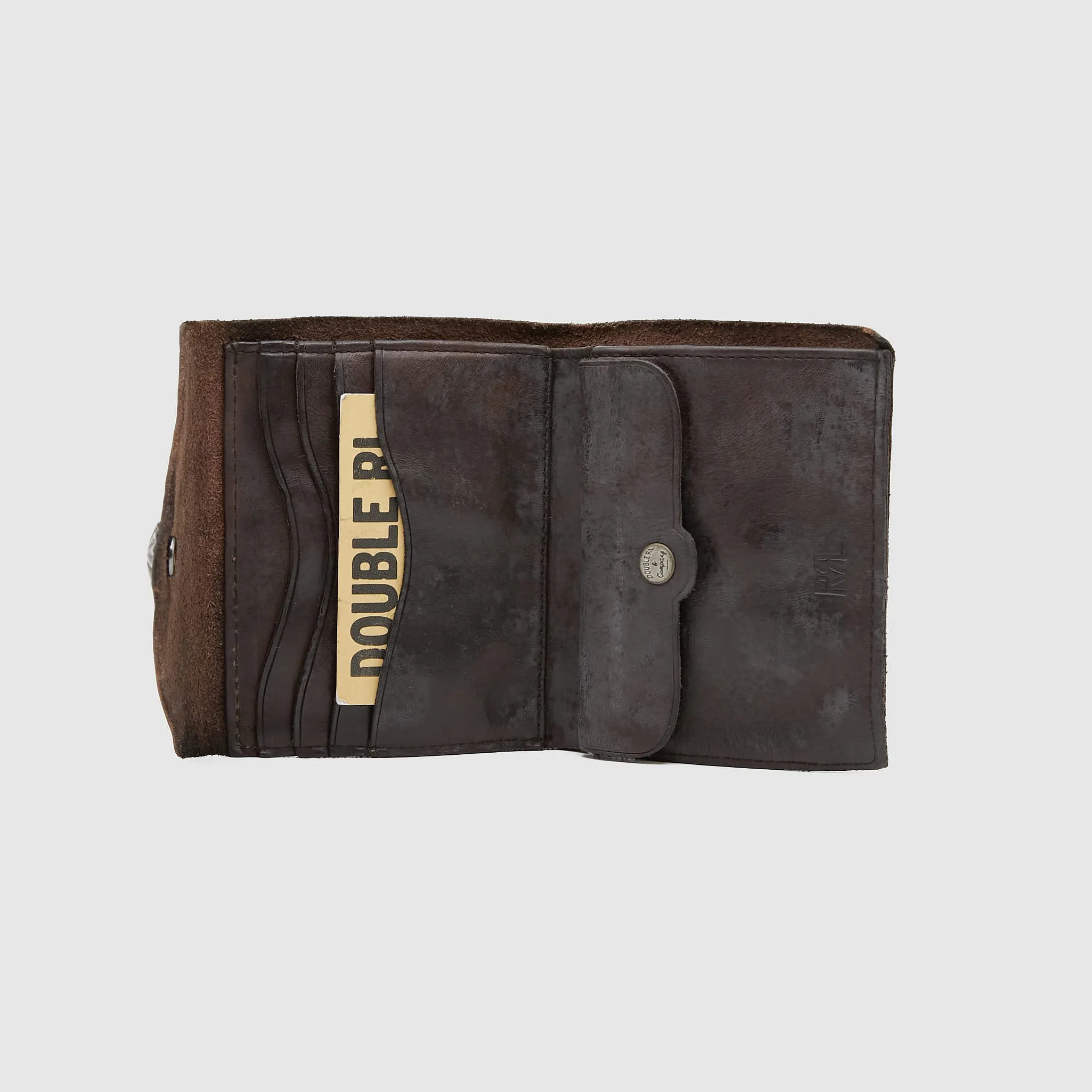 Double RL Leather Concho Wallet sold by DeeCee style product image thumbnail 4