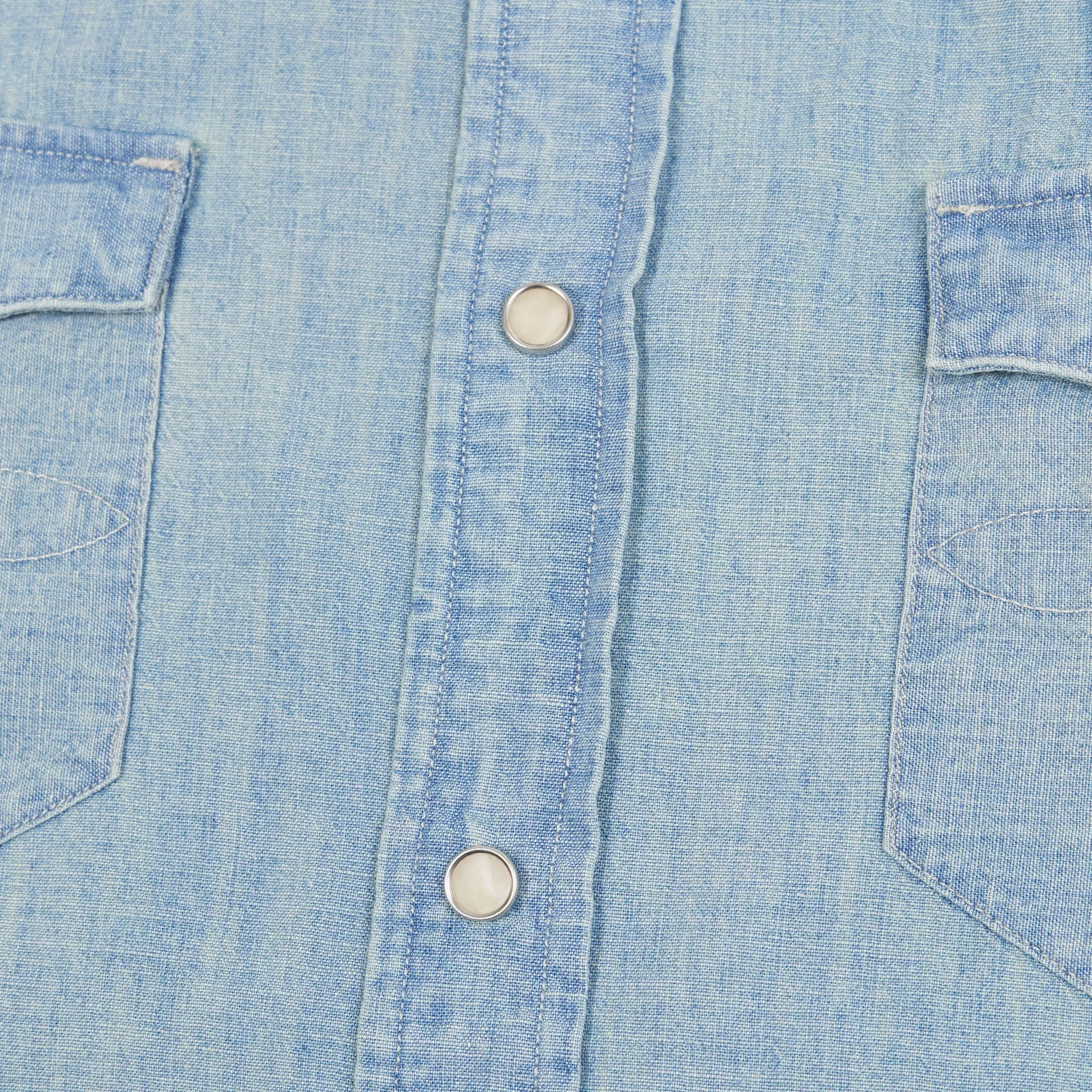 Double RL Western Chambray Shirt sold by DeeCee style product image thumbnail 5