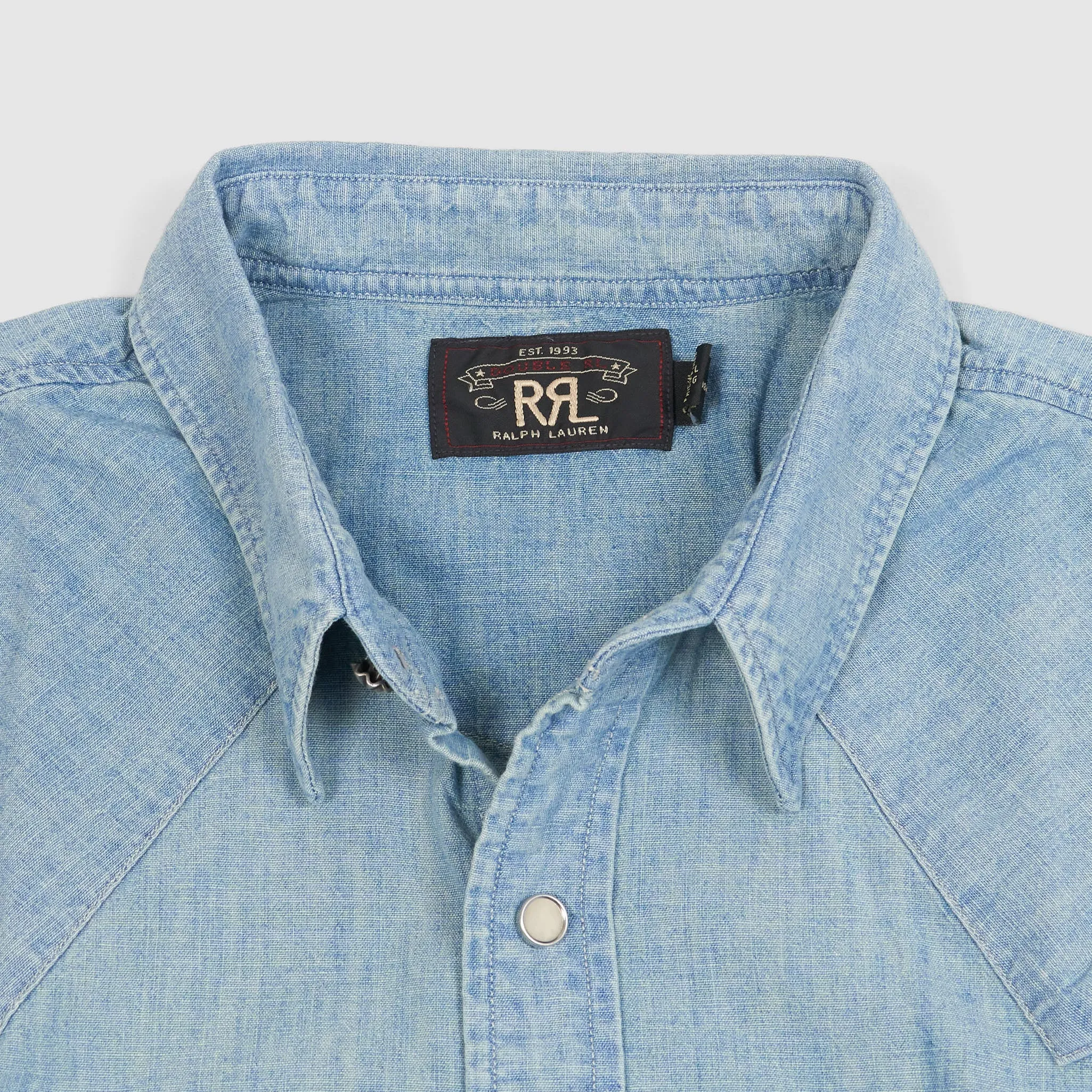 Double RL Western Chambray Shirt sold by DeeCee style product image thumbnail 2