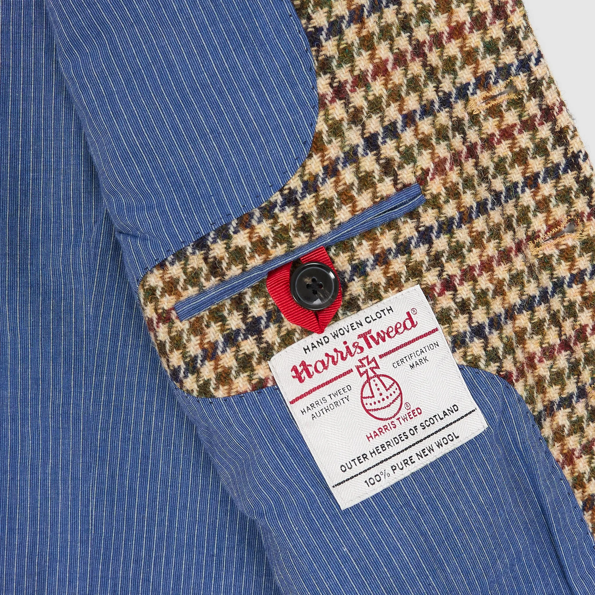 Ocean Surplus Harris Tweed Marius Pocket Vest sold by DeeCee style product image thumbnail 4