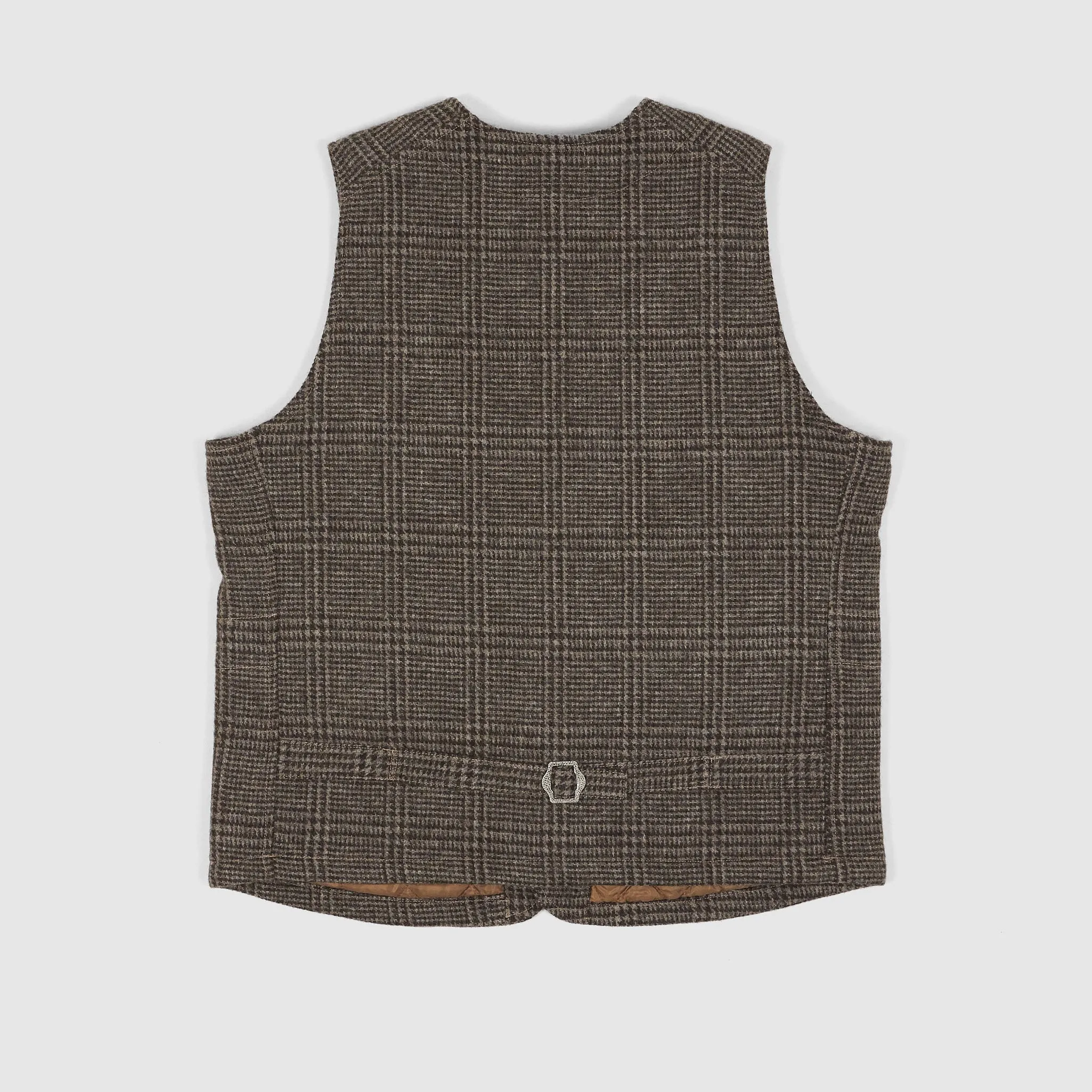 Pherrow`s Prince of Wales Pattern Padded Vest sold by DeeCee style product image thumbnail 3