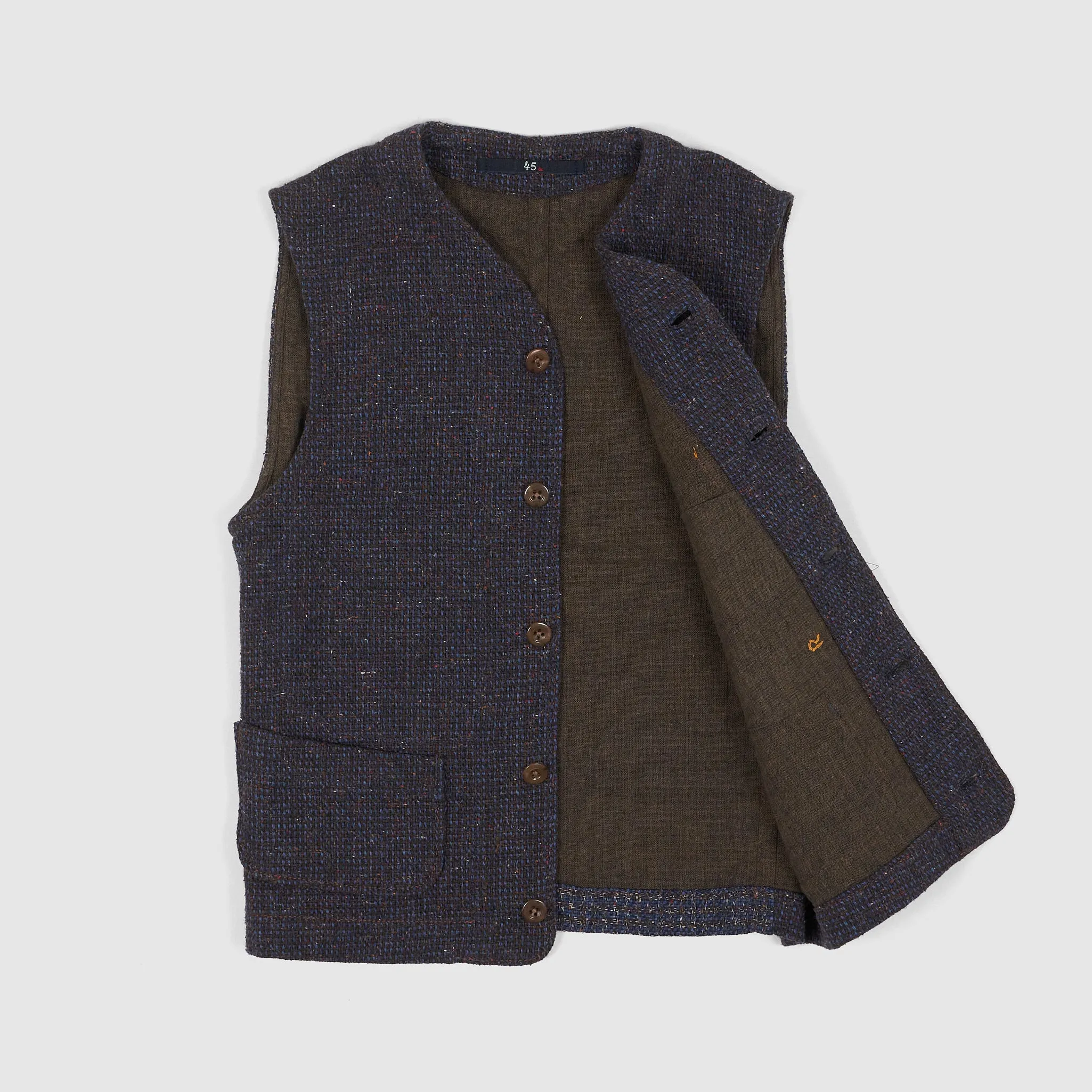 45r Cotton Tweed Vest sold by DeeCee style product image thumbnail 2