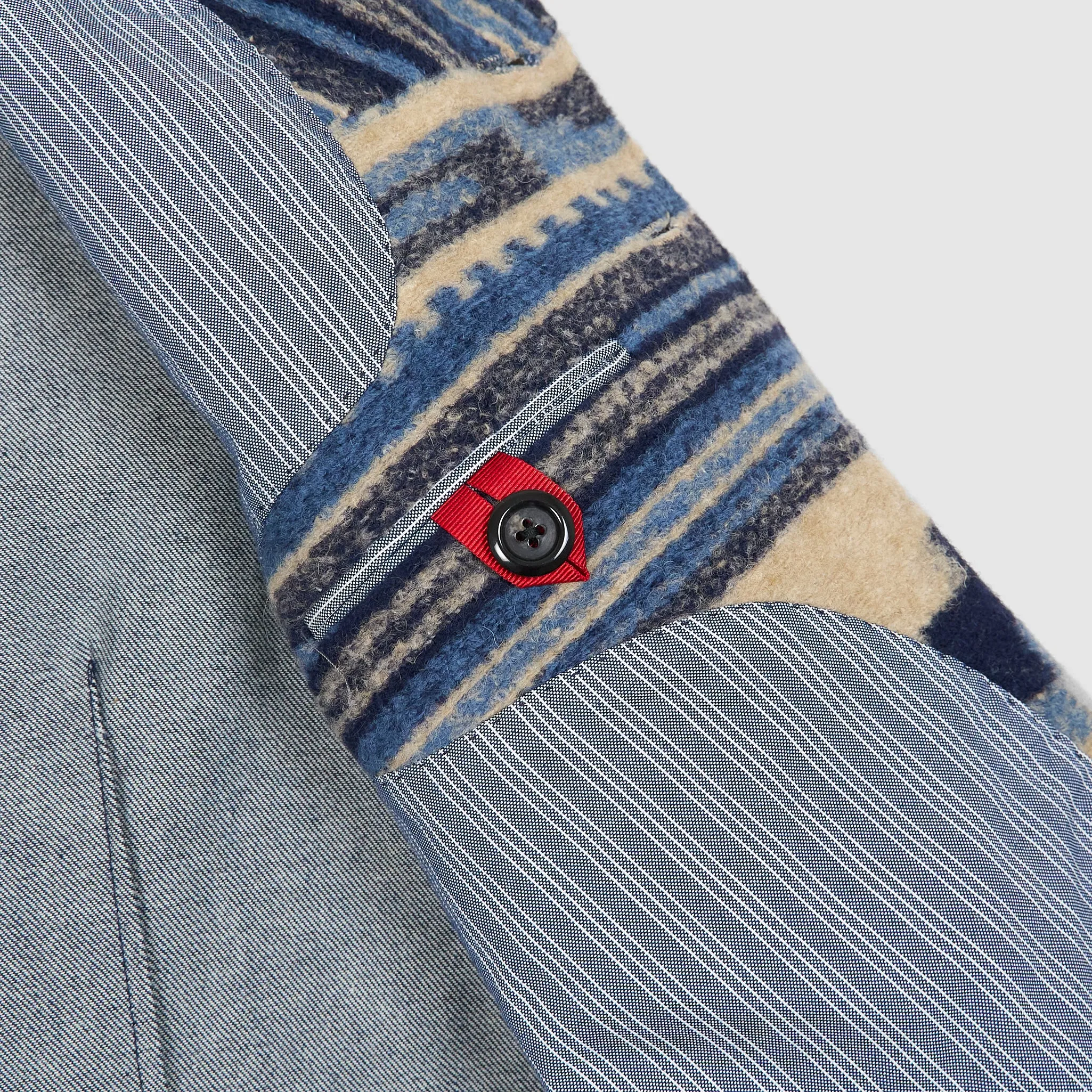 Ocean Surplus Southwestern Jacquard Woven Wool Blend Vest sold by DeeCee style product image thumbnail 4