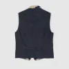Ocean Surplus Southwestern Jacquard Woven Wool Blend Vest sold by DeeCee style