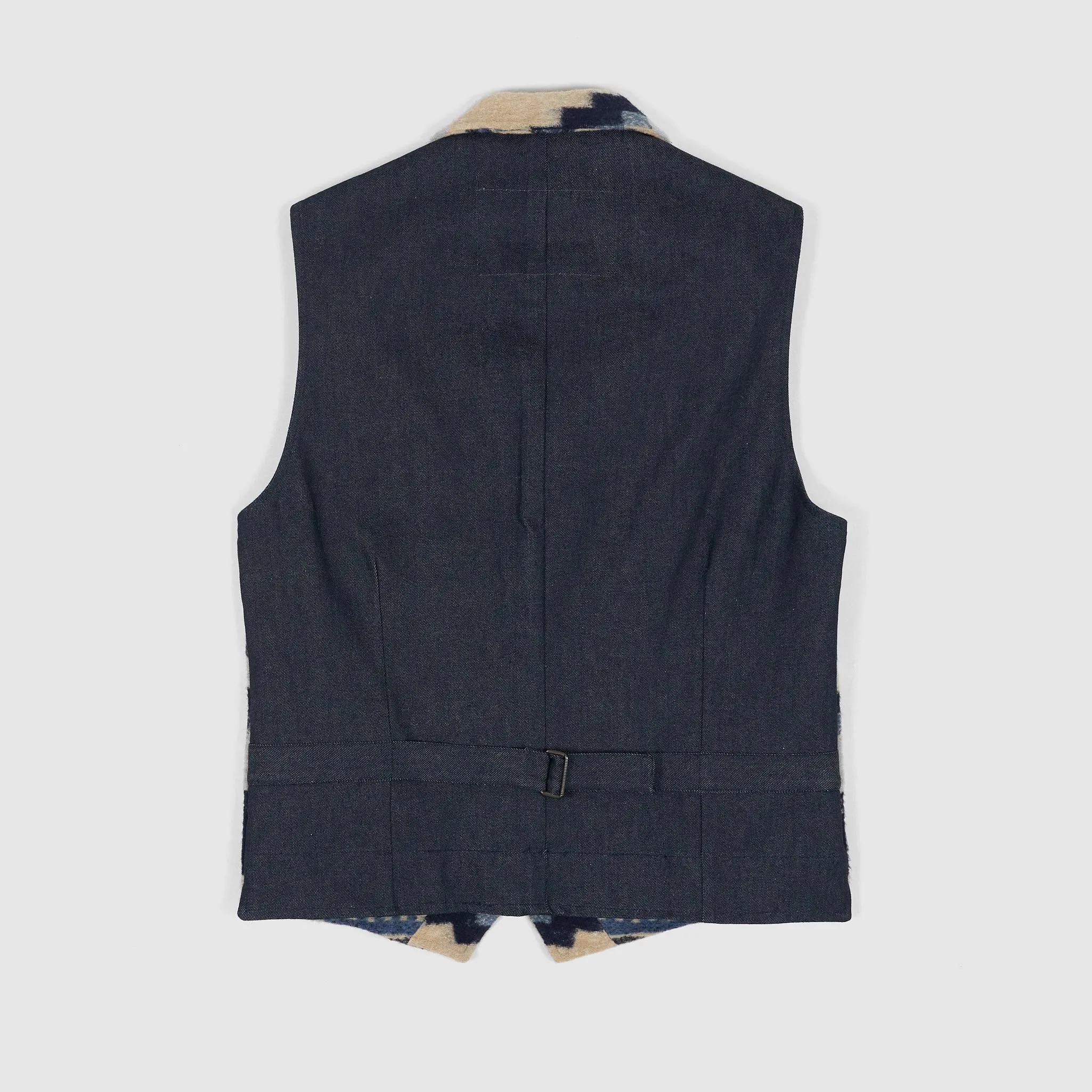 Ocean Surplus Southwestern Jacquard Woven Wool Blend Vest sold by DeeCee style product image thumbnail 3